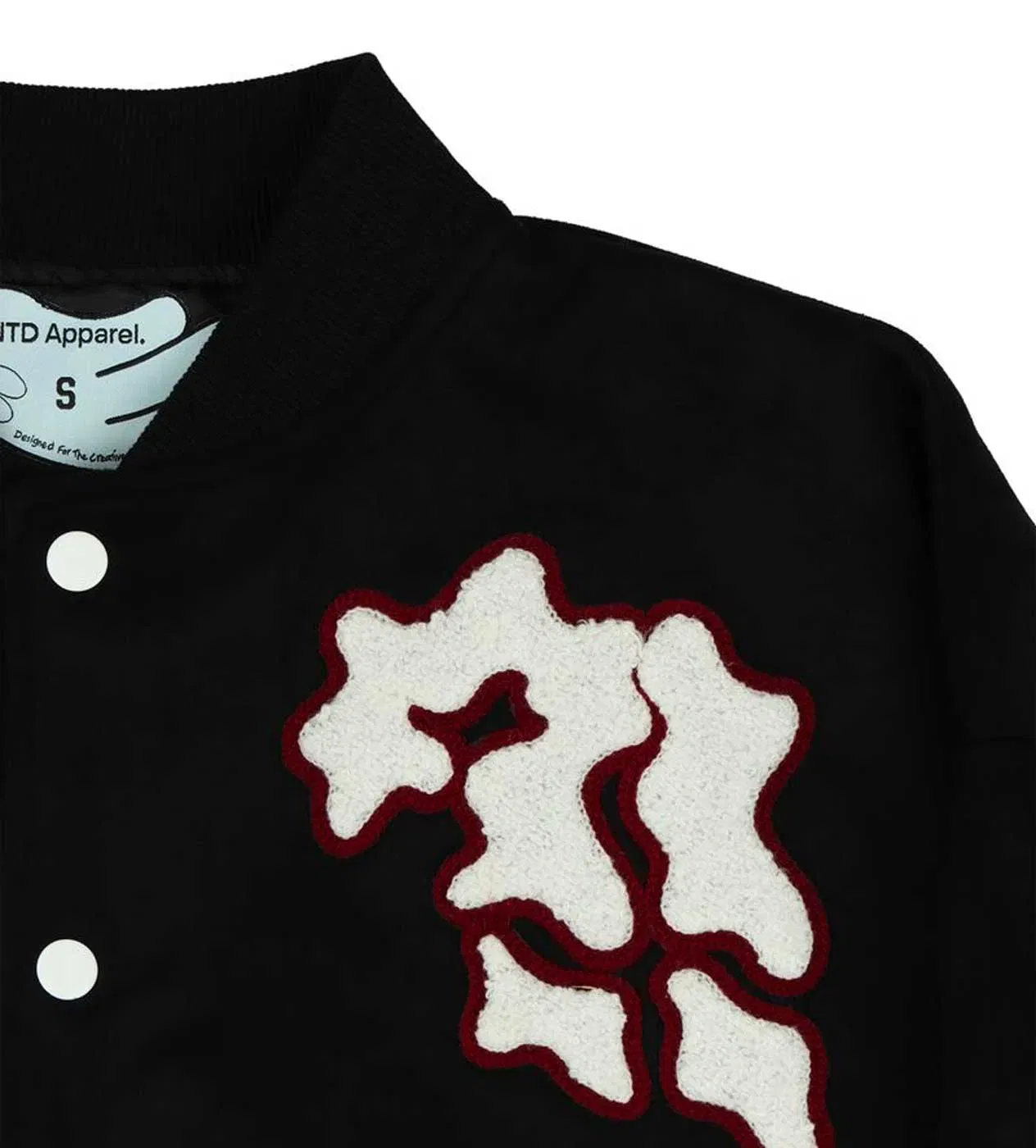 WNTD Apparel WNTD Varsity Bomber Jacket Black