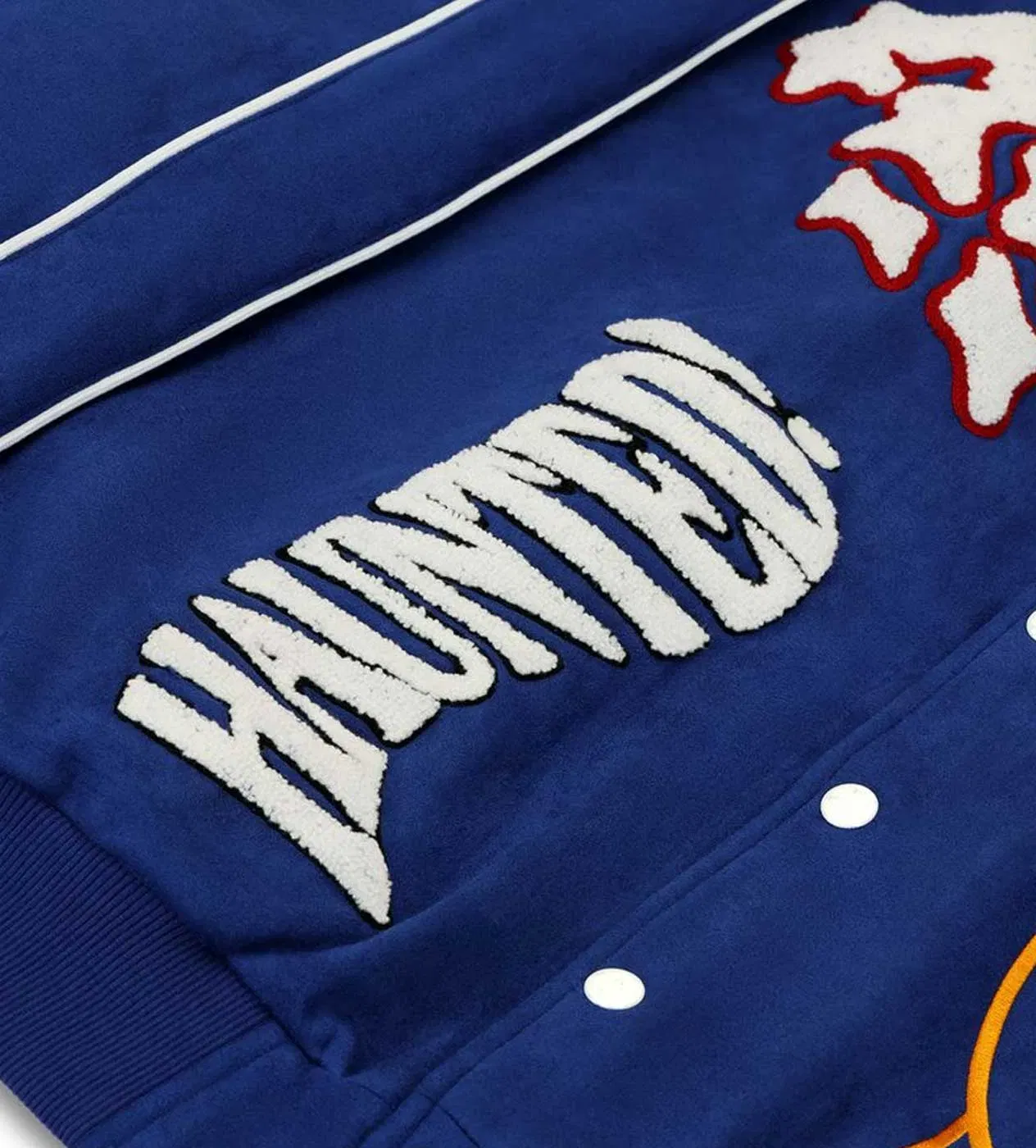 WNTD Apparel WNTD Varsity Bomber Jacket Blue
