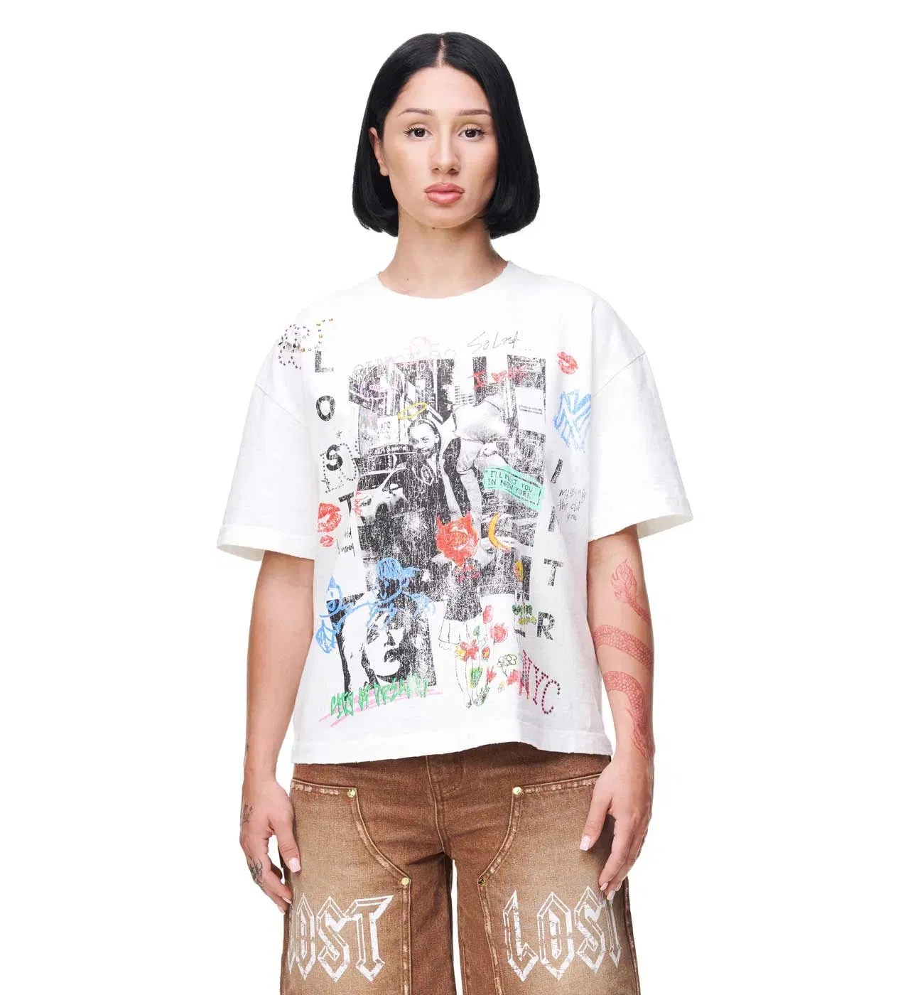 Lost Intricacy Noah's Ark Tee White