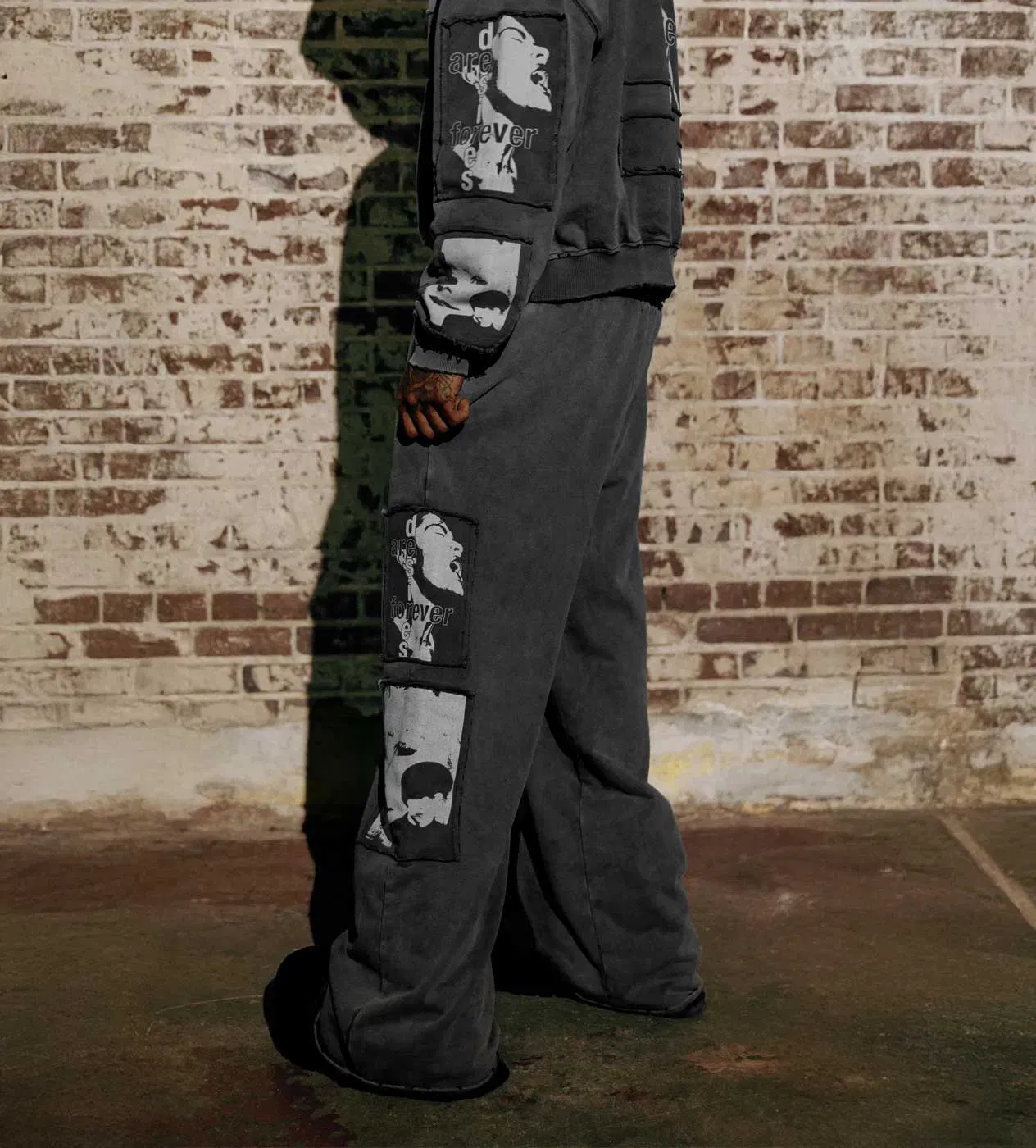 Bottega Desires Matiere De Desirs Encore Sweatpants Washed Black