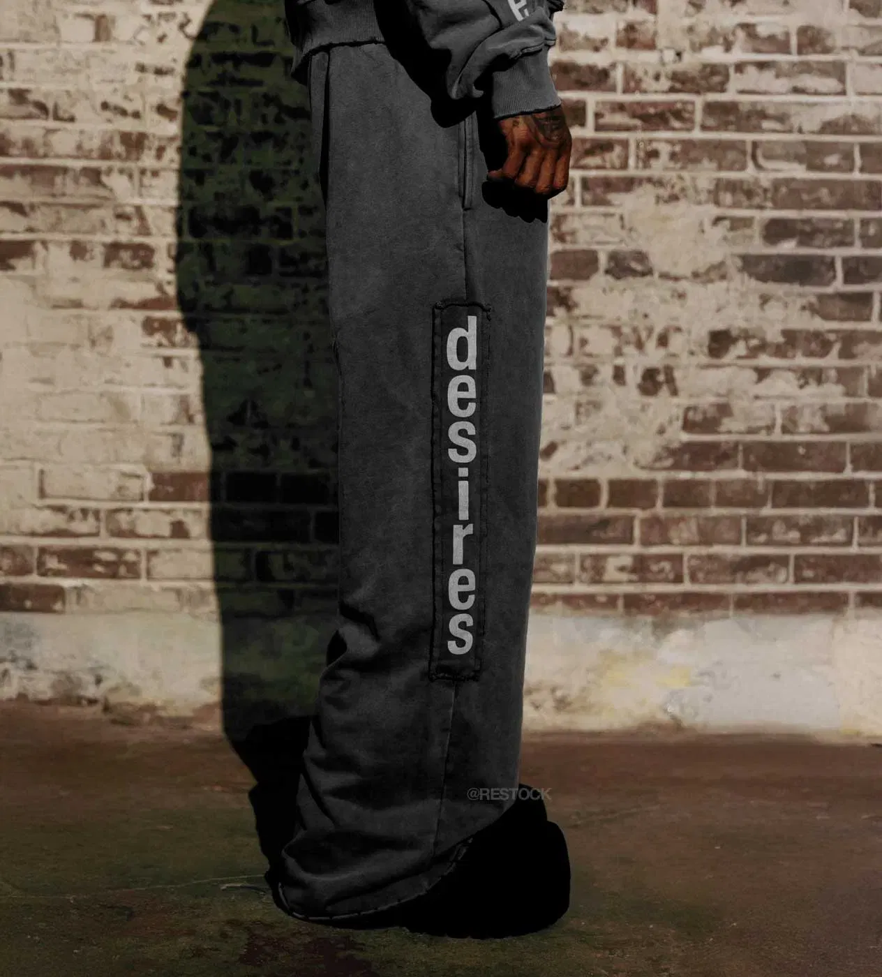 Bottega Desires Matiere De Desirs Encore Sweatpants Washed Black