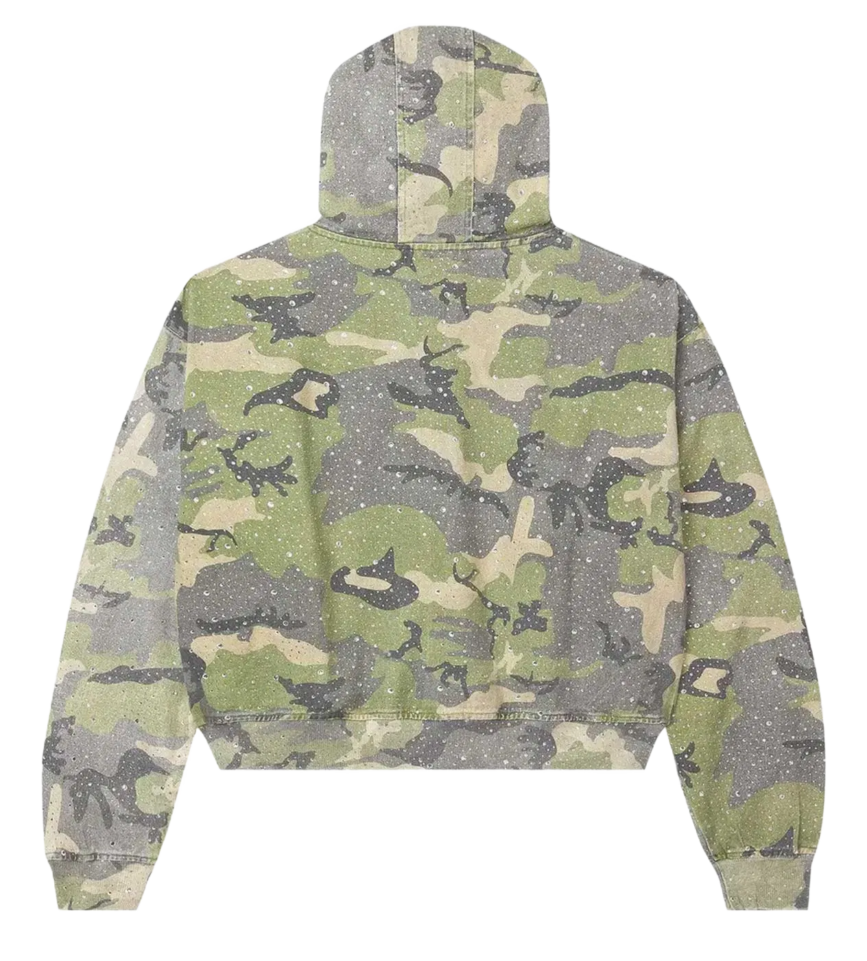 Vale Forever Crystal Camo Work Jacket Green