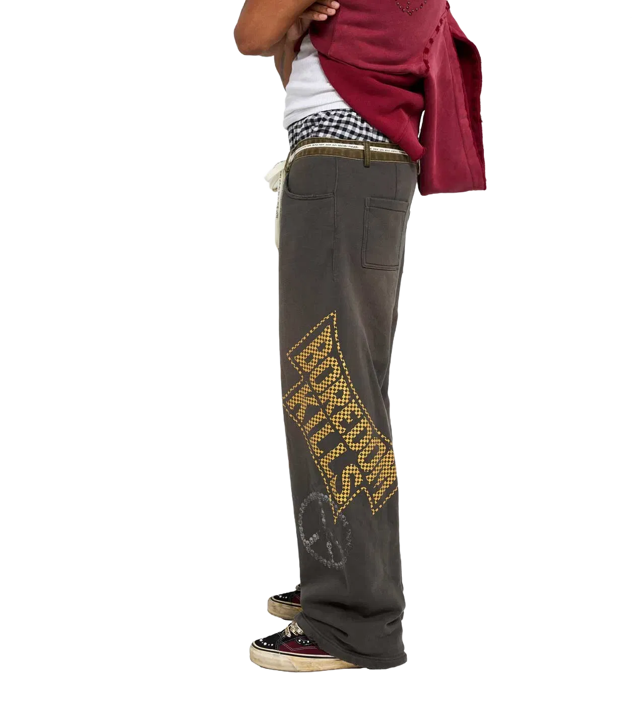 Boredom Kills Denim Sweatpants Grey