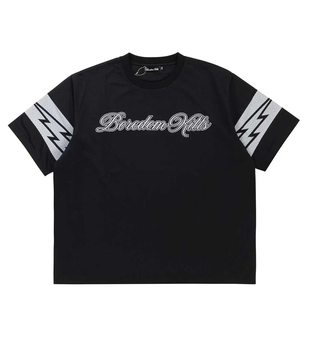 Boredom Kills Mesh Jersey Black