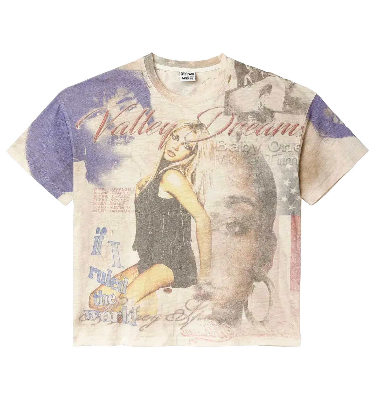 Vale Forever Crash Tee Cream