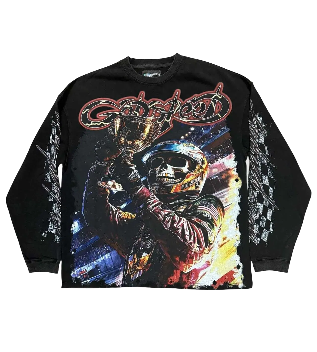 Godspeed Podium Dreams L/S Tee Black