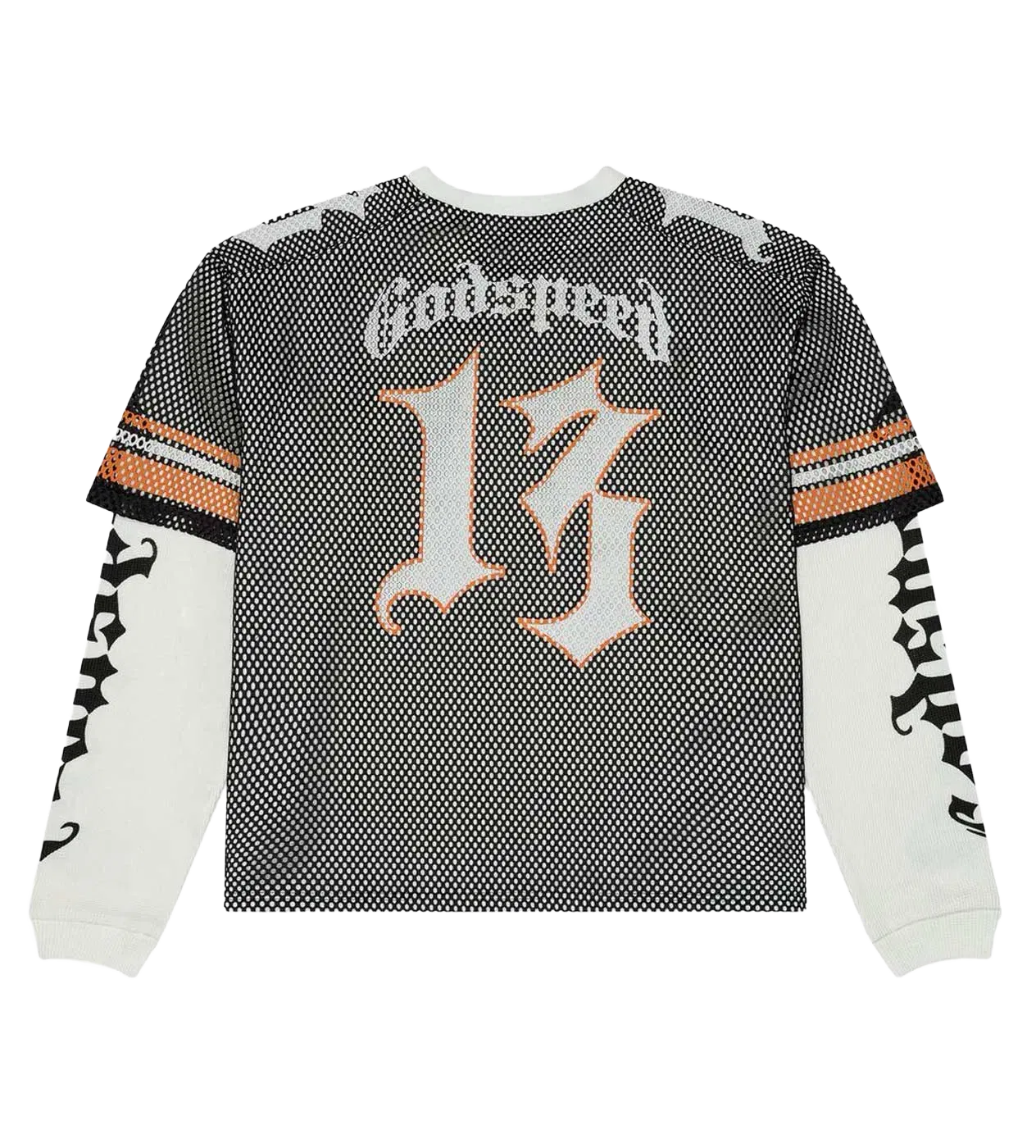 Godspeed TD Layered Jersey Black/White/Orange