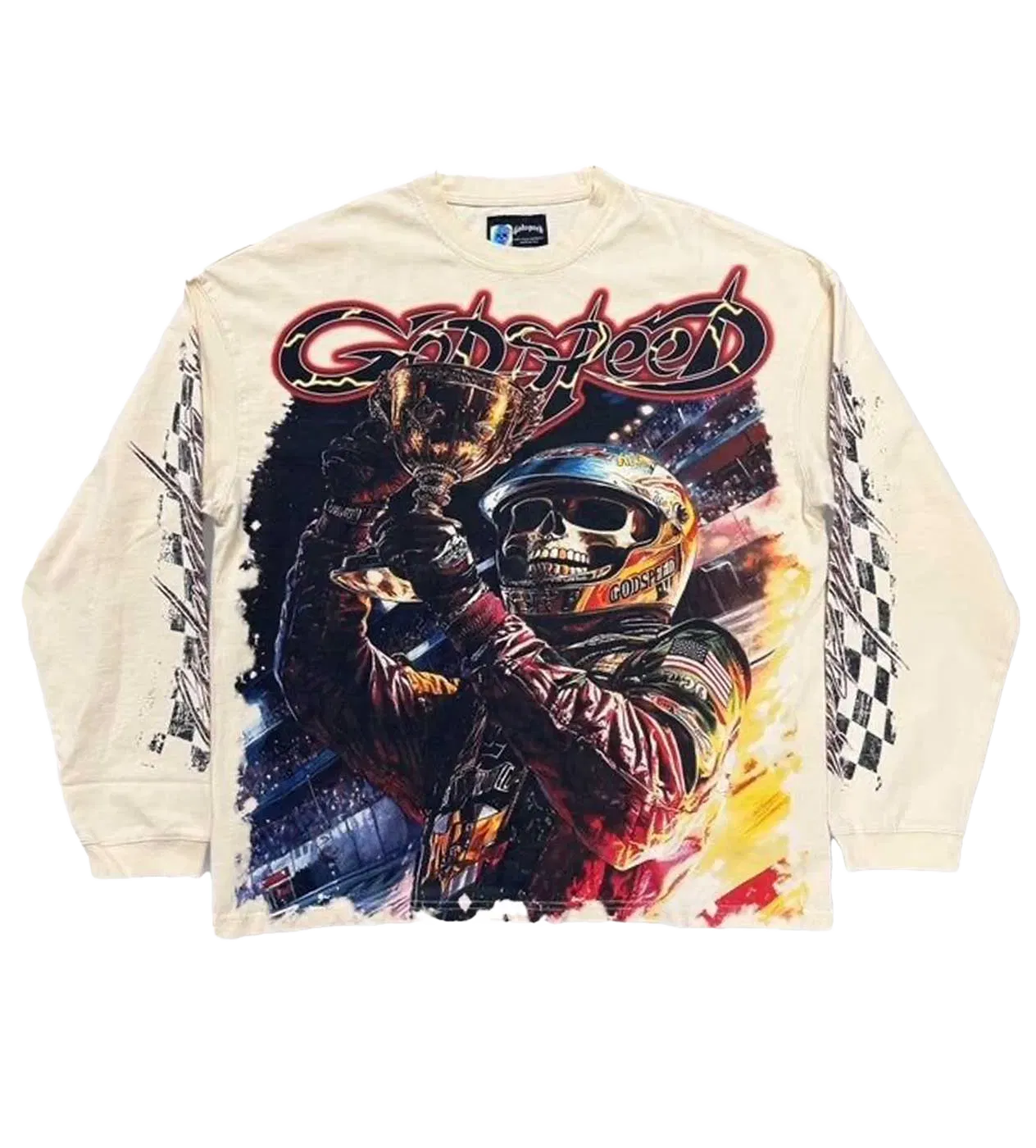 Godspeed Podium Dreams L/S Tee Bone