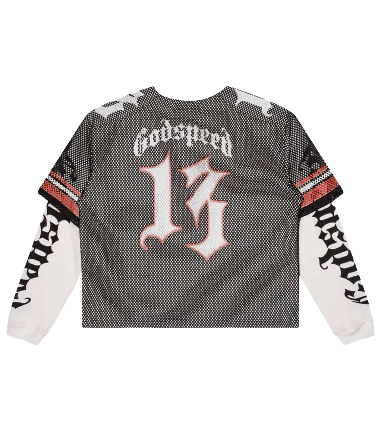 Godspeed TD Layered Jersey Black/White/Red Boom