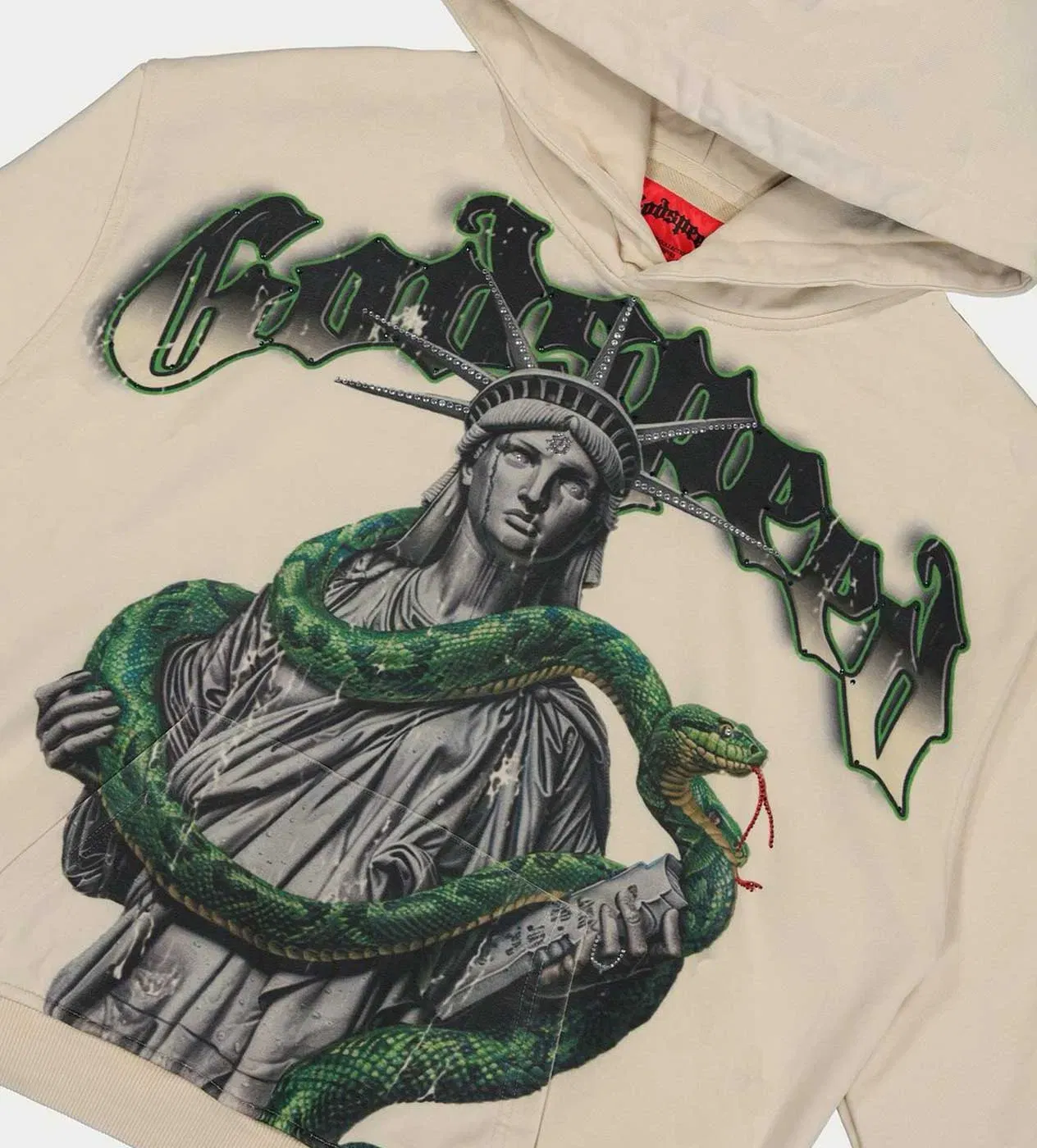 Godspeed Top 5 Slizzy VVS Hoodie Bone
