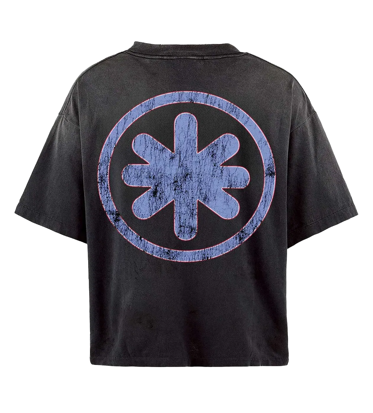 Lost Shdws Metallic Font Tee Black