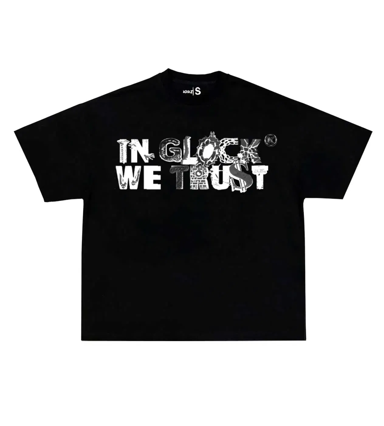 Kixkz Clothing Scrapyard Tee Black