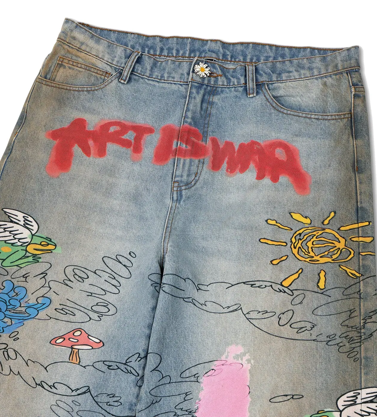 WNTD Apparel WNTD Art Is War Painter Pants