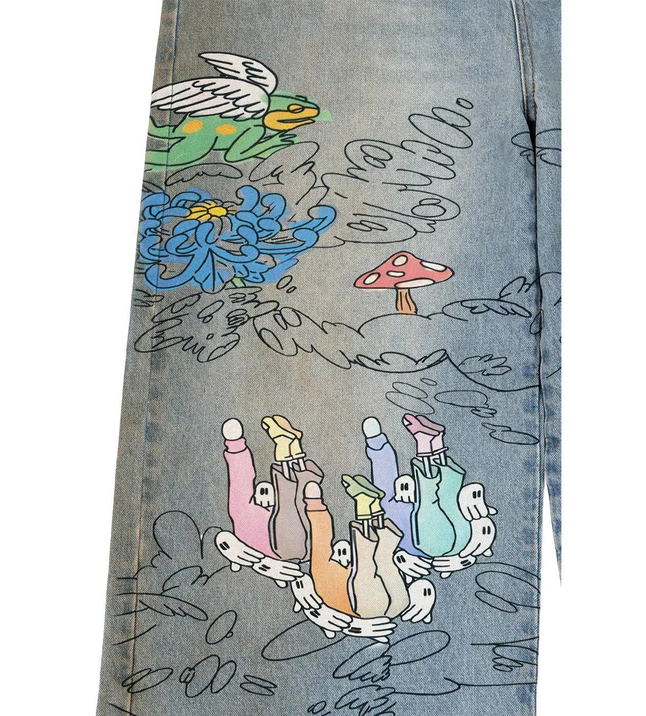 WNTD Apparel WNTD Art Is War Painter Pants