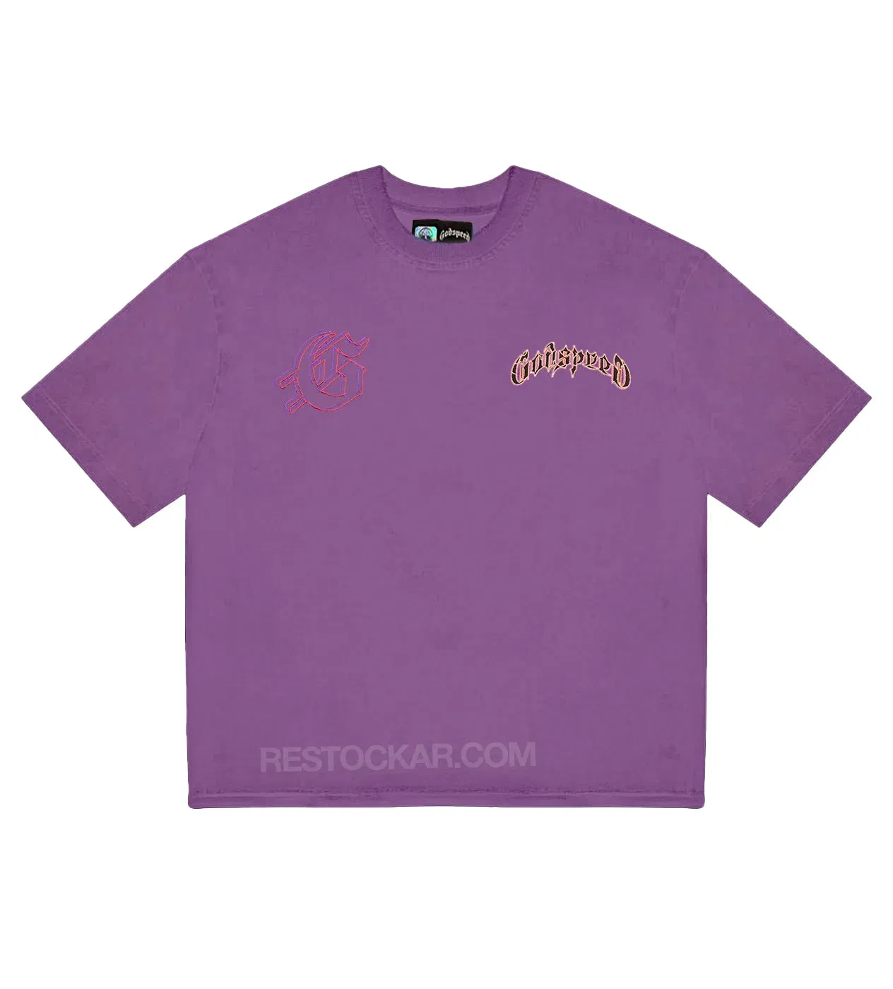 Godspeed Run Club Tee Purple