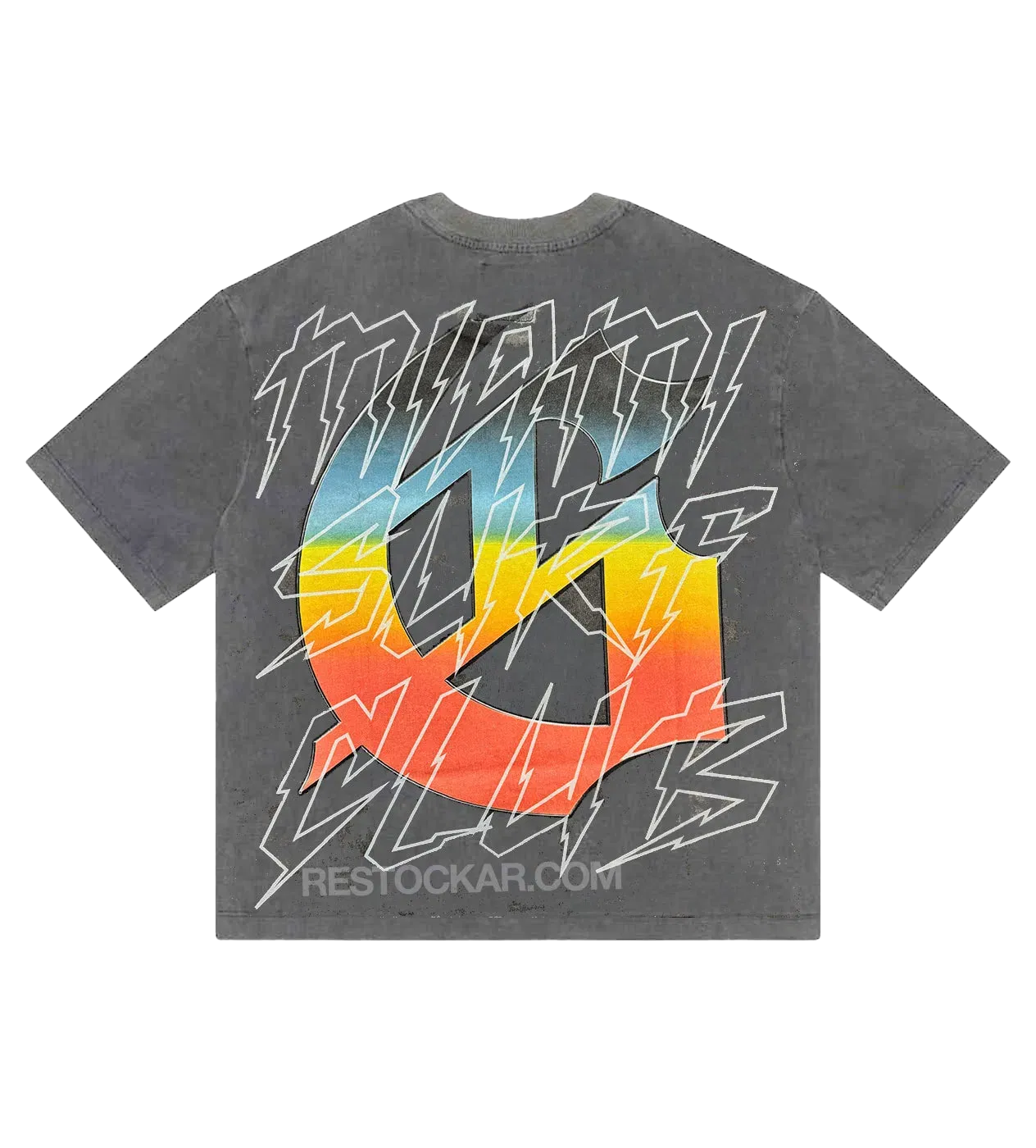 Godspeed Miami Surf Club Tee Grey Wash