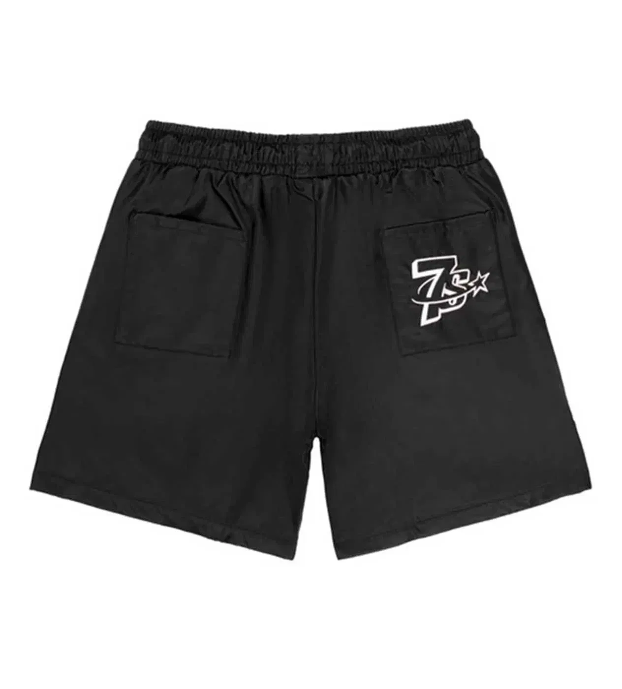 Triple Seven Triple Sevens Nylon Button Shorts Black