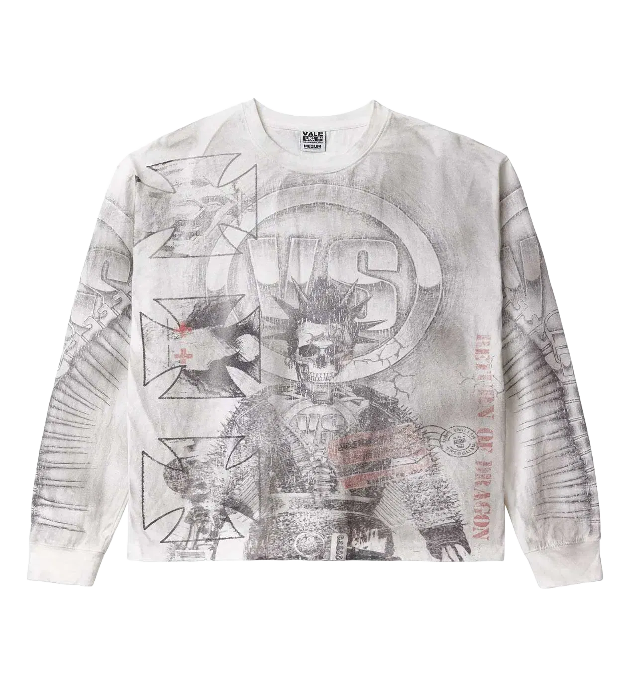 Vale Forever Reggie L/S Tee White