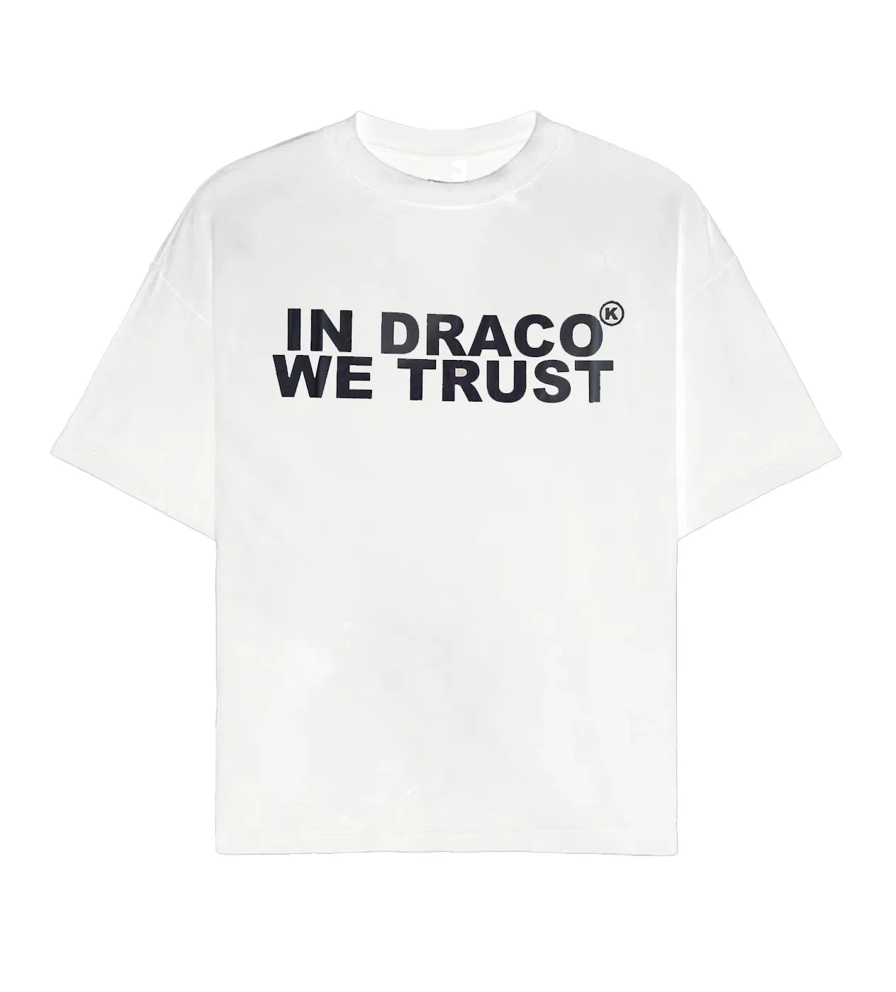 Kixkz Clothing In Draco We Trust Tee White/Black