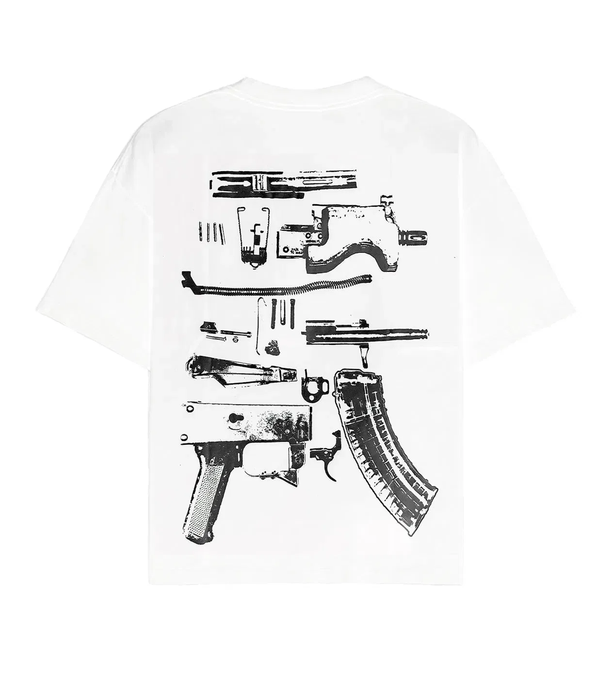Kixkz Clothing In Draco We Trust Tee White/Black