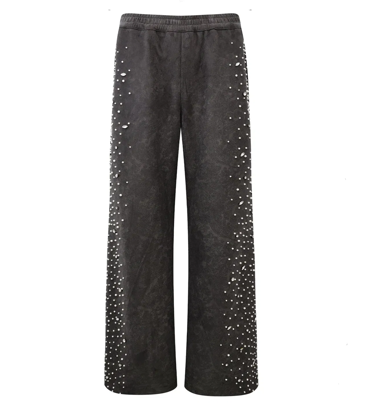 Birth of Royal Child Cashew Blossom Pearl Sweatpants Dark Grey