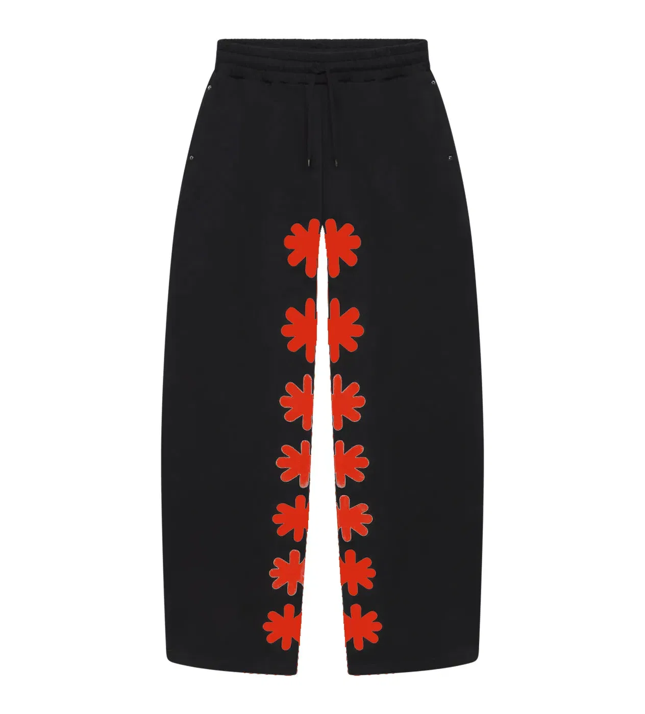 Lost Shdws OG Sun Logo Sweatpants Black/Red