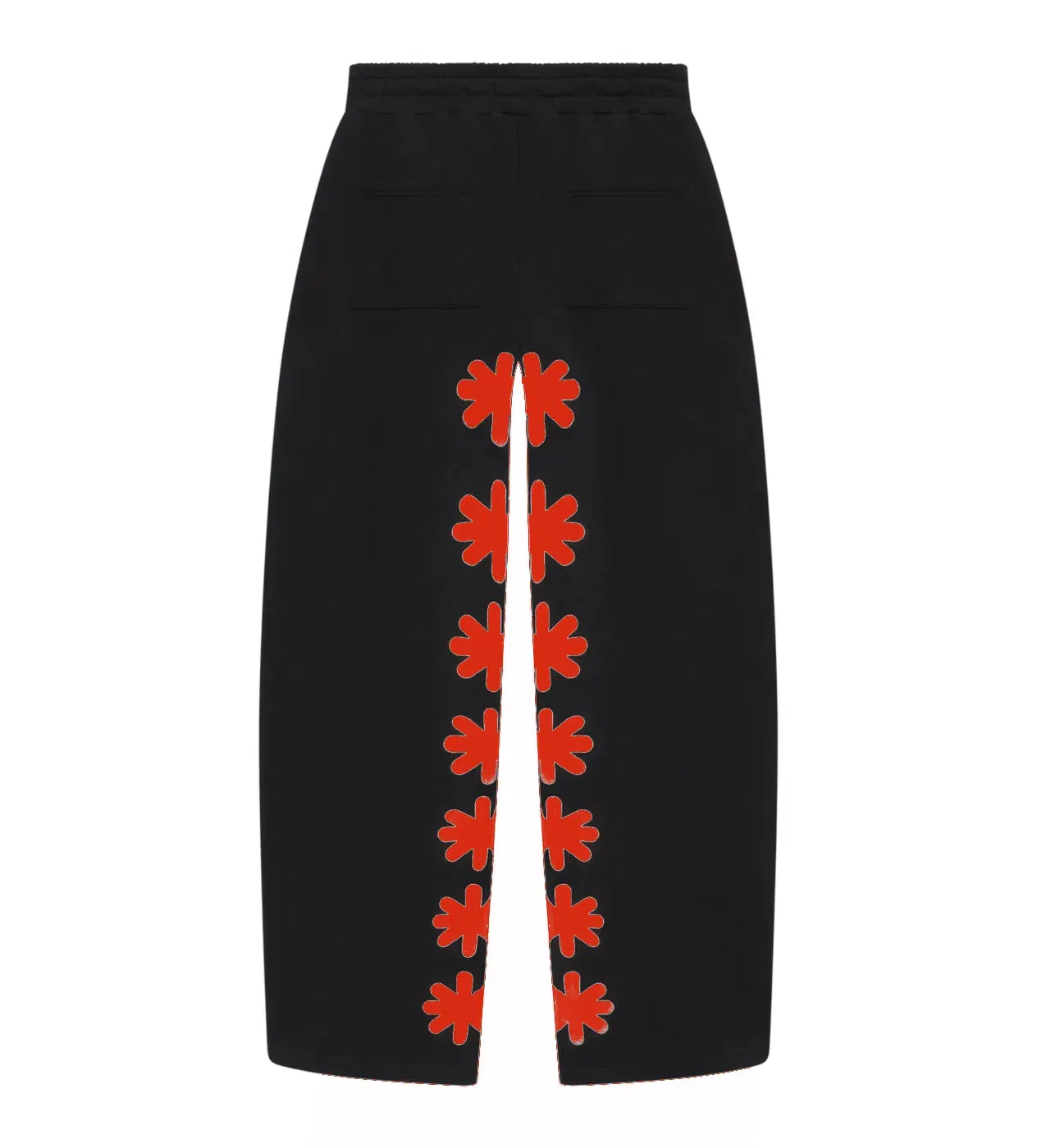 Lost Shdws OG Sun Logo Sweatpants Black/Red