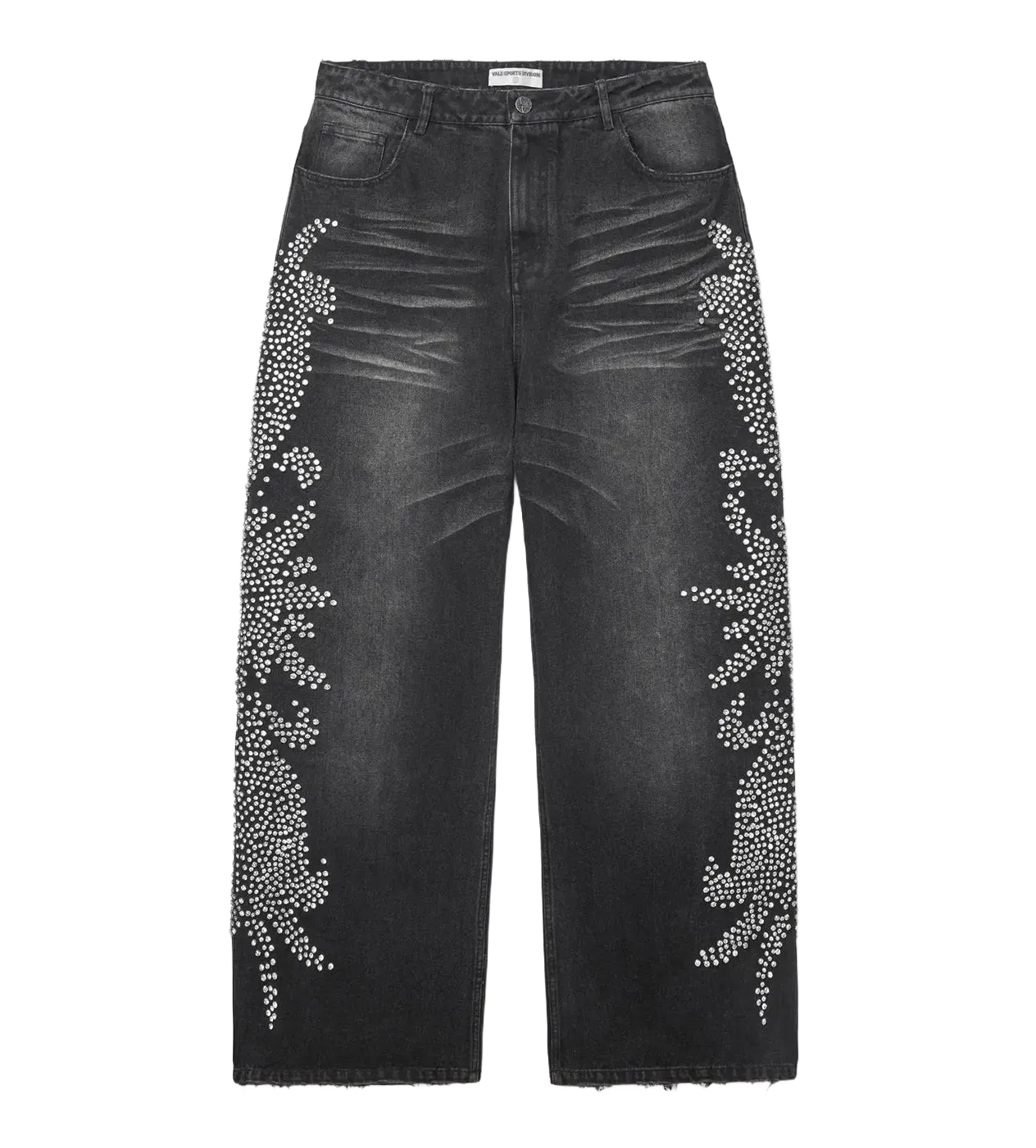 Vale Forever Mono Tsunami Denim Pants Black