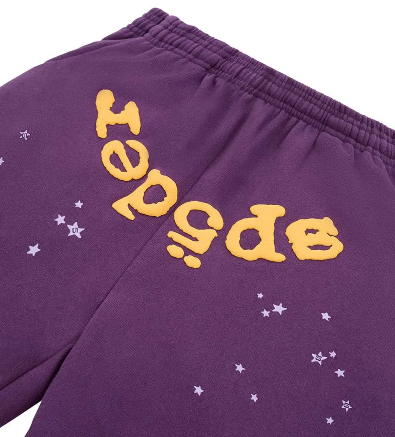 Sp5der Worldwide Sp5der Star OG Web v2 Sweatpants Purple