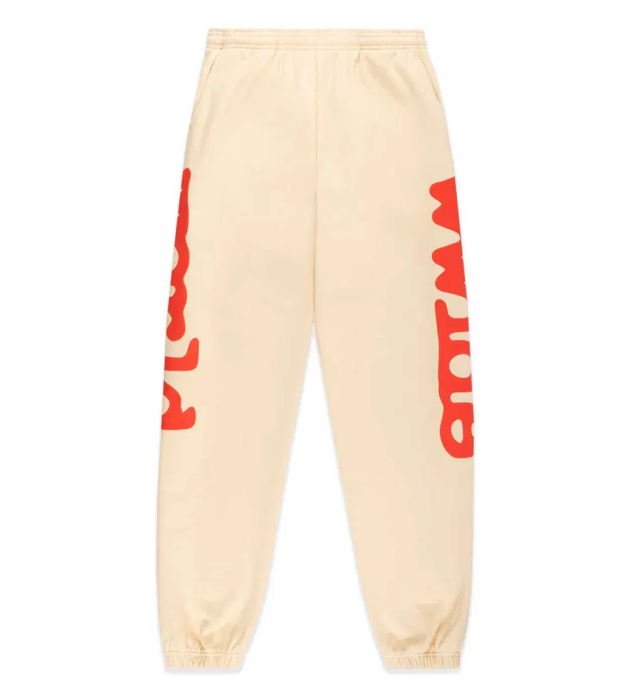 Sp5der Worldwide Sp5der Beluga Sweatpants Cream/Red