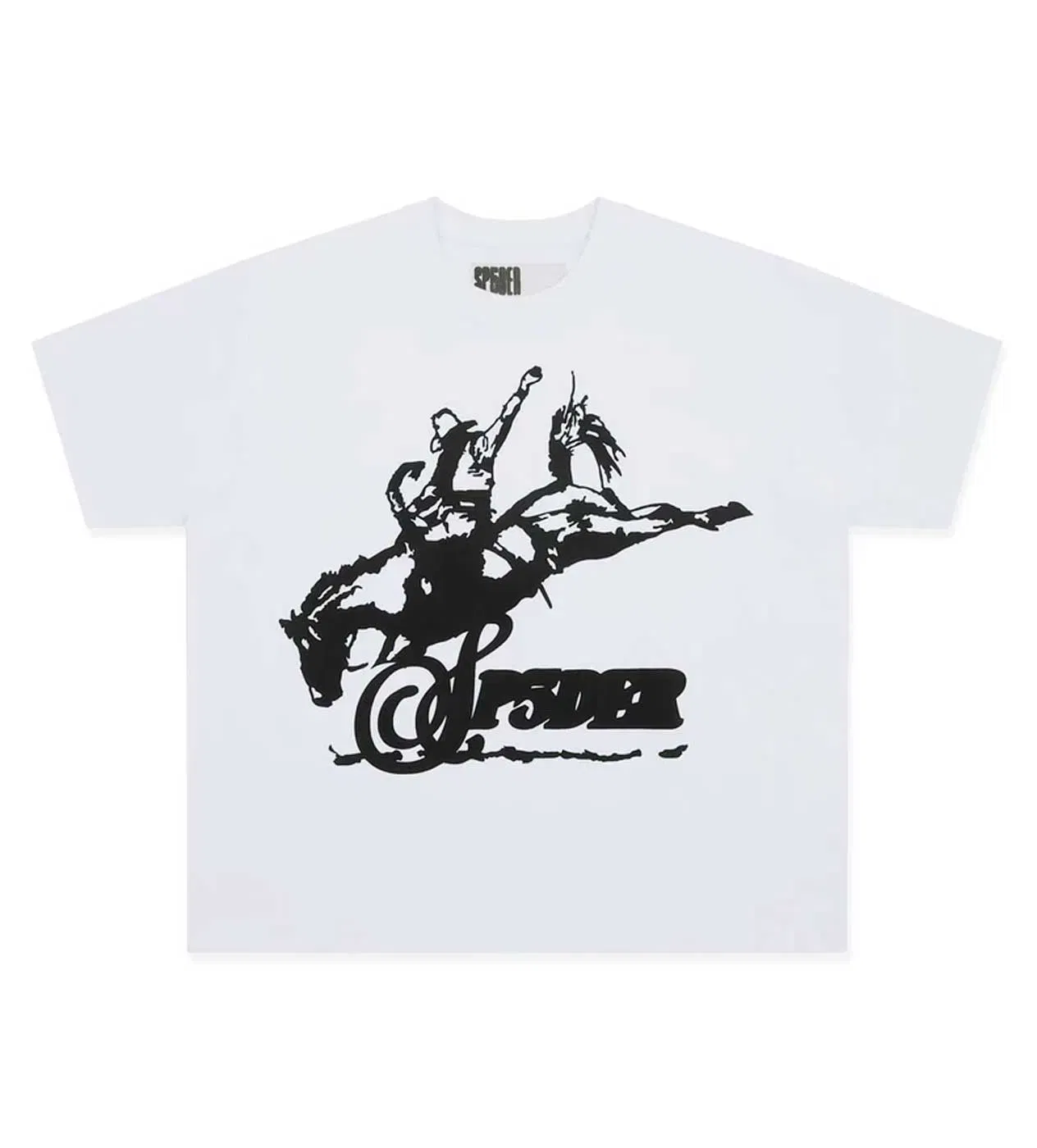 Sp5der Worldwide Sp5der Rodeo HW Tee White