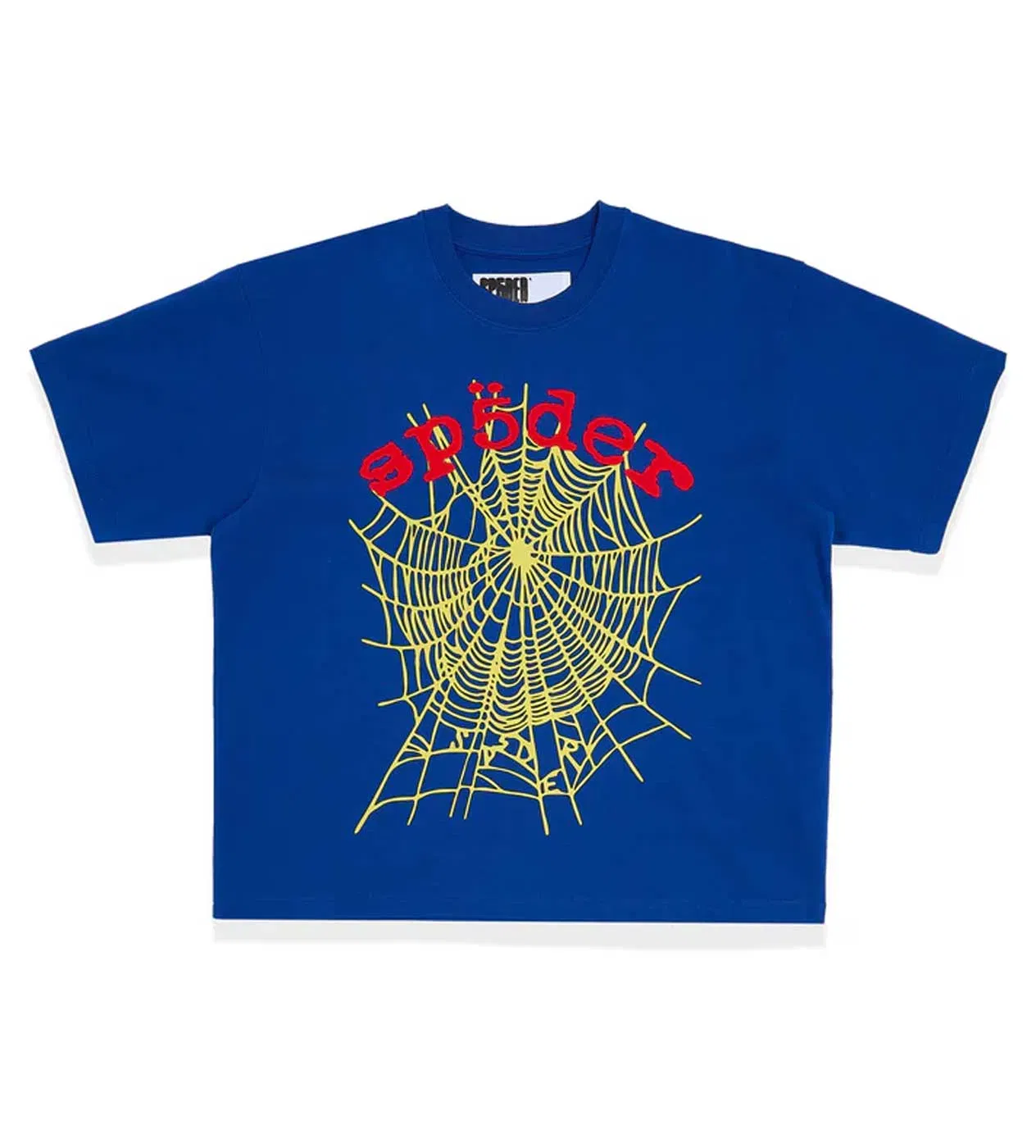 Sp5der Worldwide Sp5der OG Logo v2 HW Tee Navy