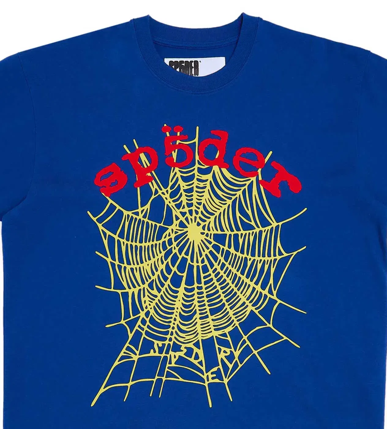 Sp5der Worldwide Sp5der OG Logo v2 HW Tee Navy