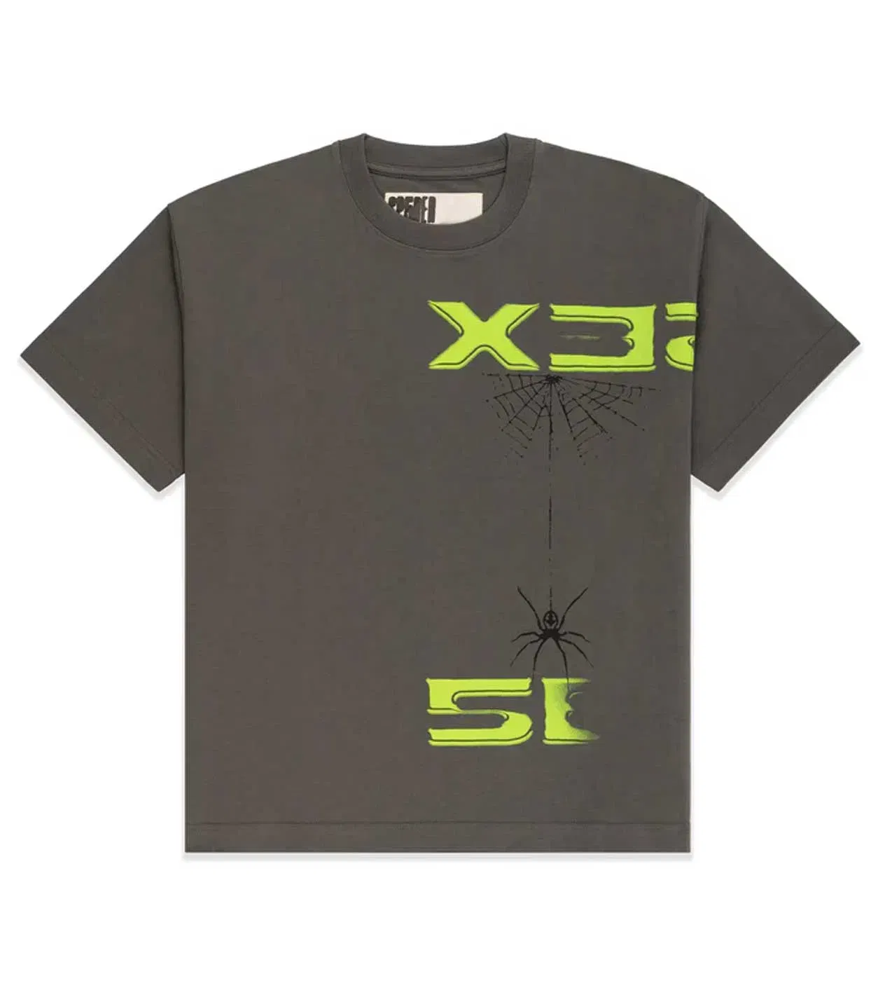 Sp5der Worldwide Sp5der 5ex HW Tee Dark Grey