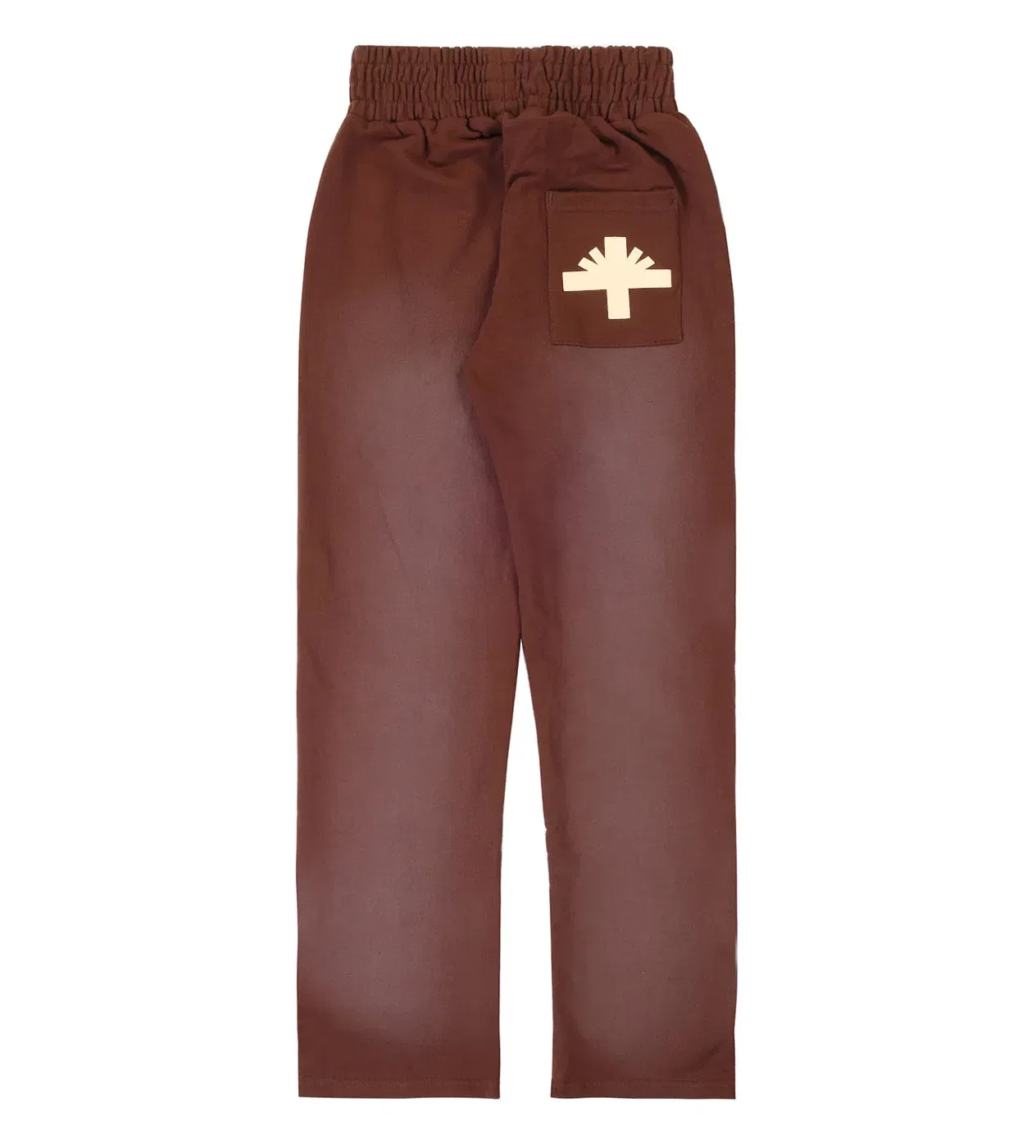 Vertabrae Logo Sweatpants Brown