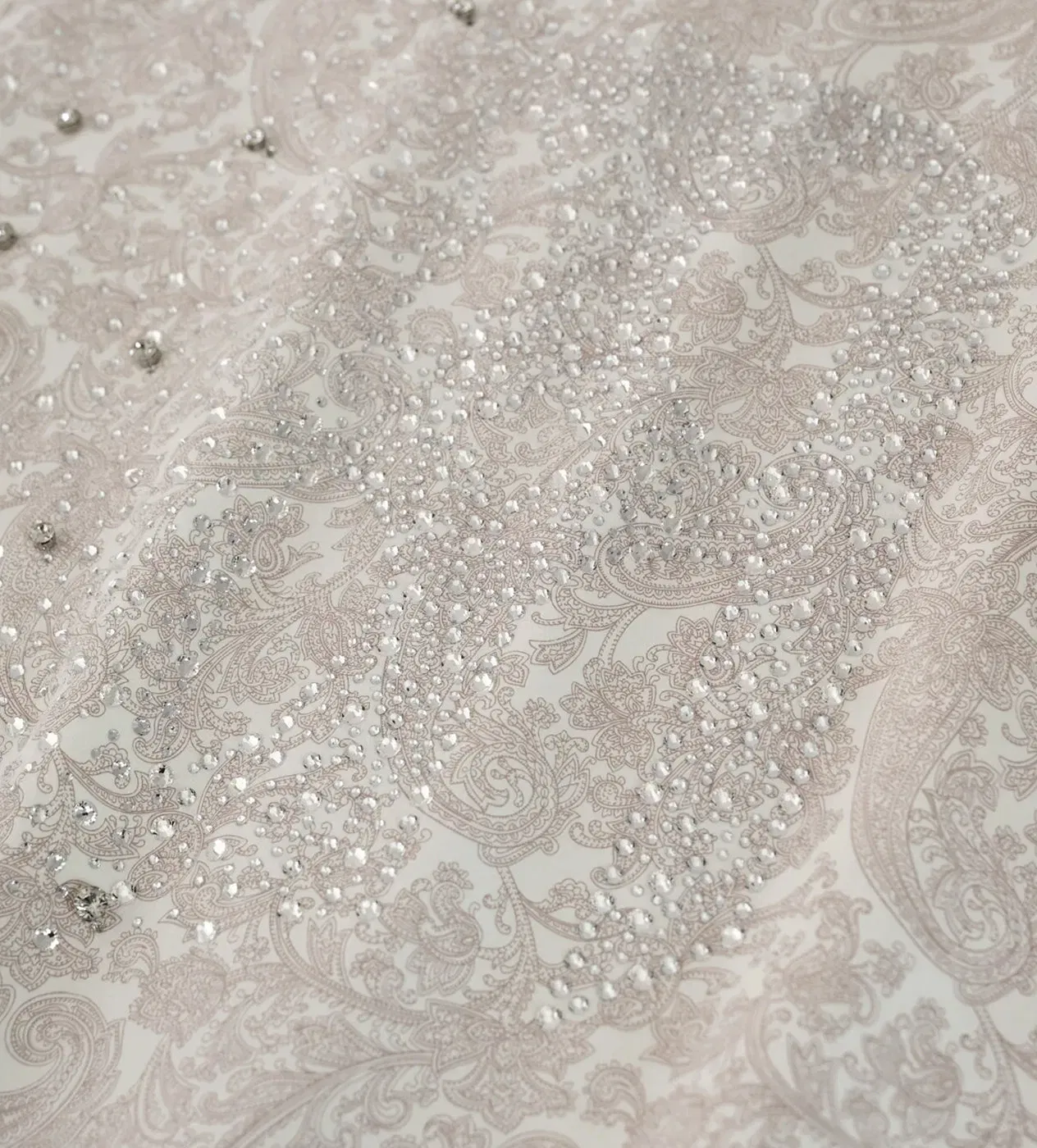 Birth of Royal Child Cashew Blossom Pearl Sweatpants White