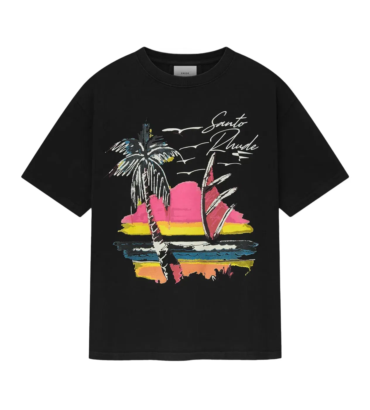 Rhude Saint Tee Black