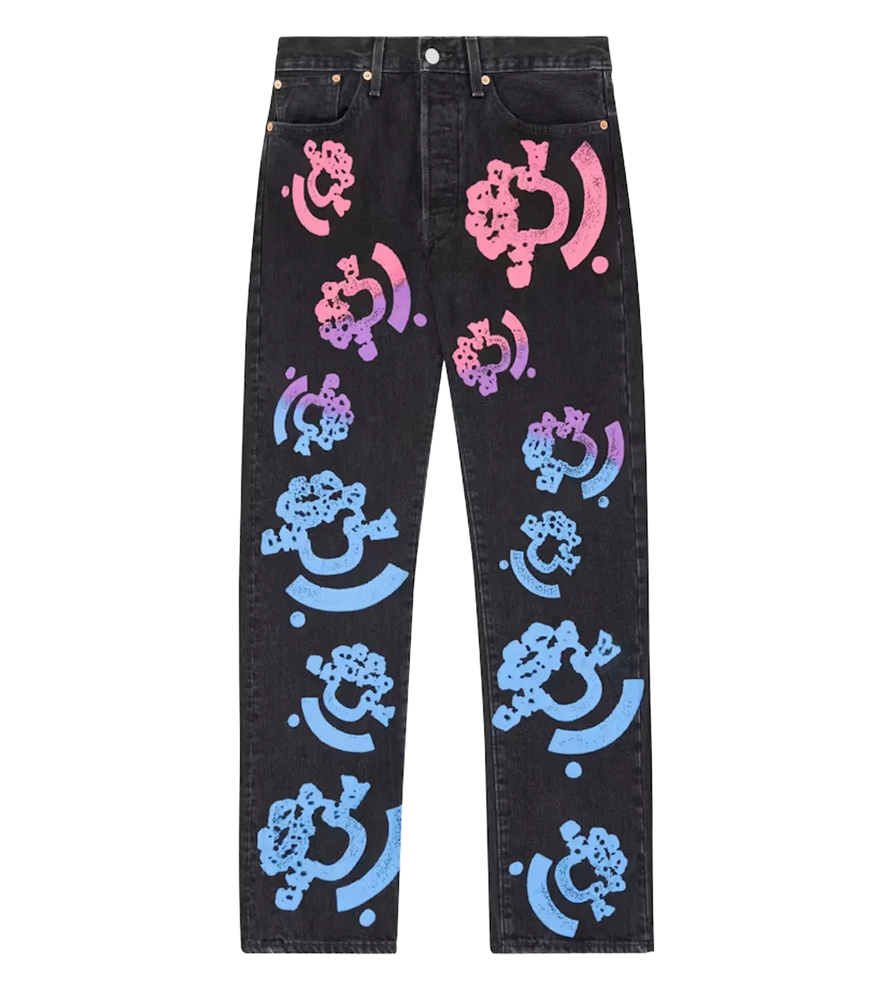 Denim Tears BSTROY 501 Jeans Washed Black