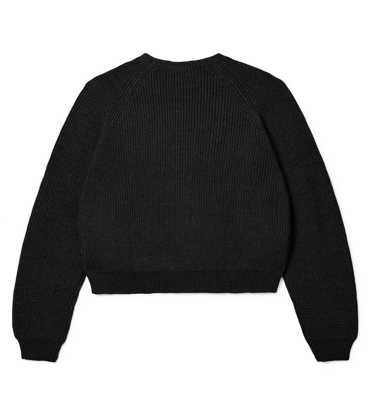 Vale Forever Fisherman Knit Sweater Black