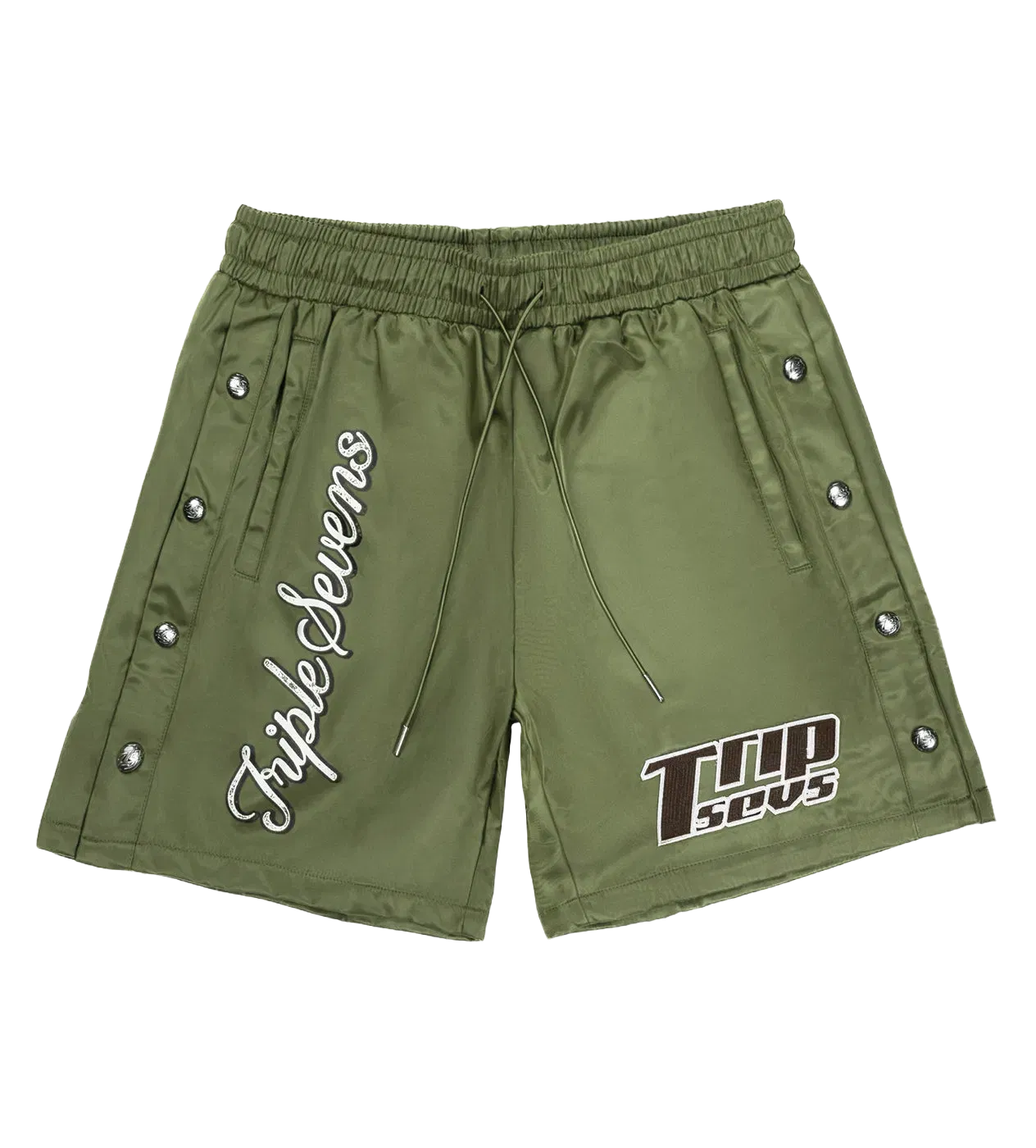 Triple Seven Triple Sevens Nylon Shorts Green
