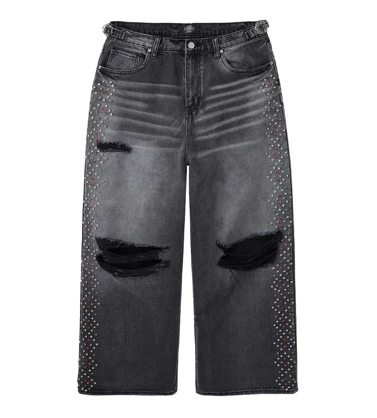 HMDD H-Star Baggies Denim Pant Black