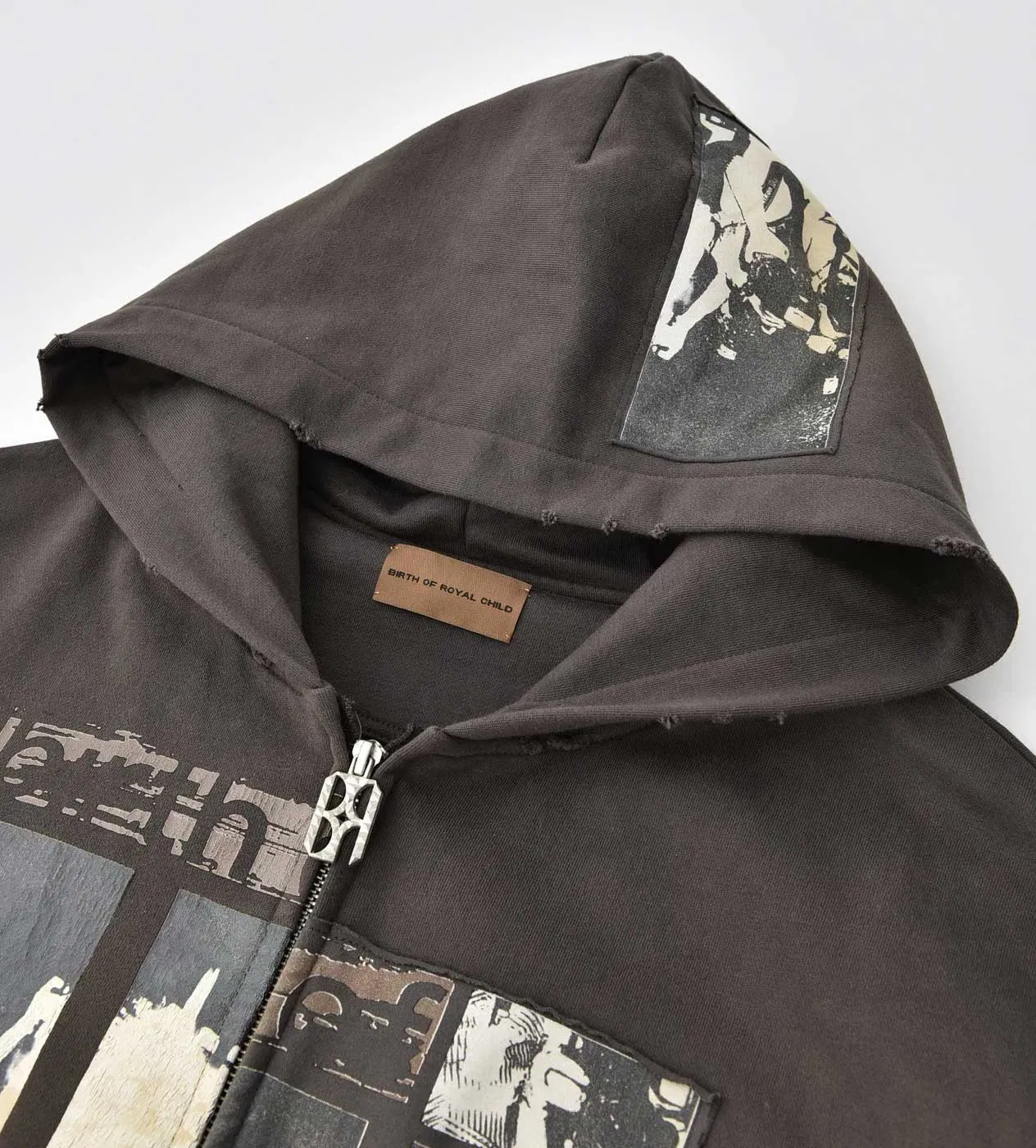 Birth of Royal Child Flash Light Hoodie Black