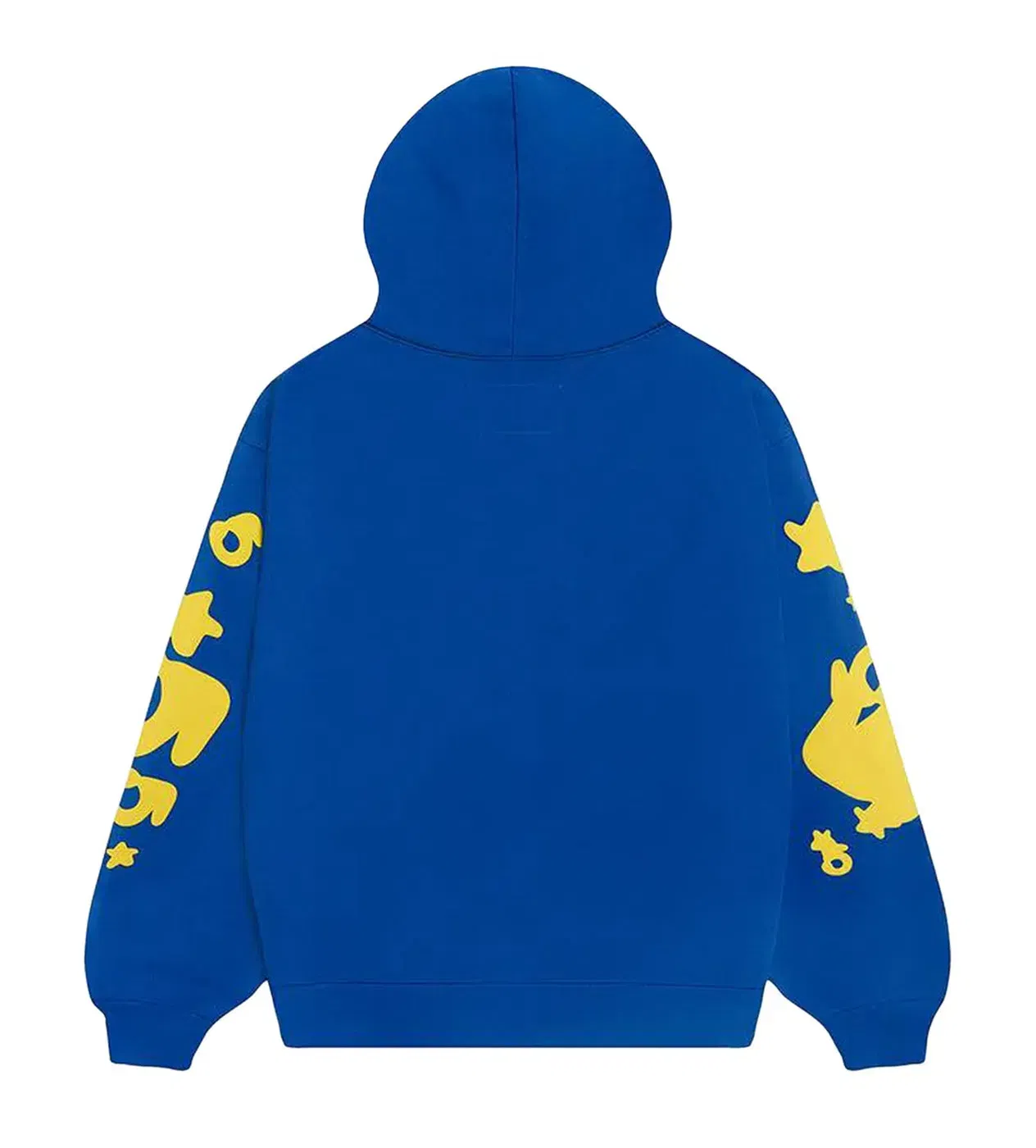 Sp5der Worldwide Sp5der TC5 Beluga Hoodie Blue/Yellow