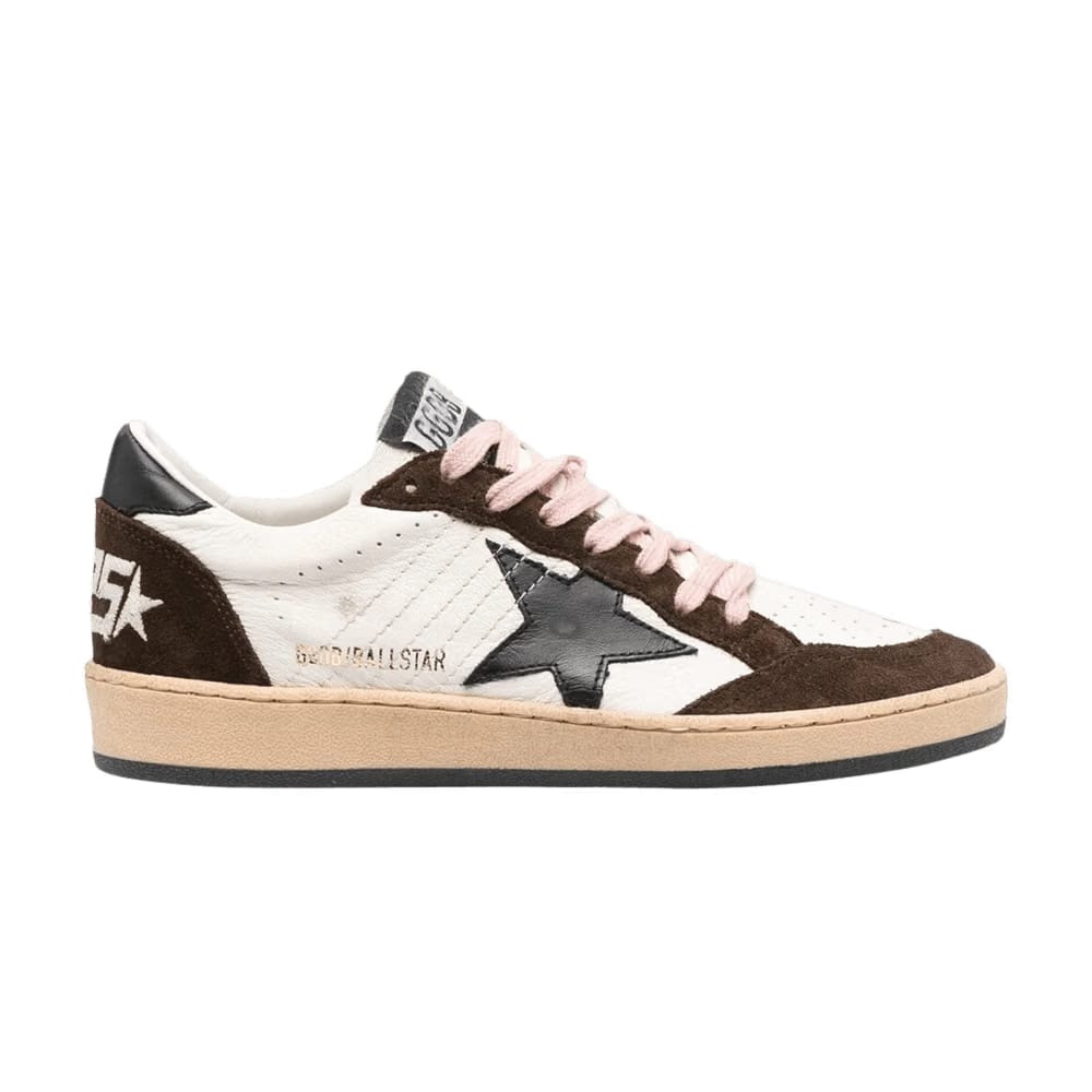 Golden Goose Wmns Ball Star 'Brown White'