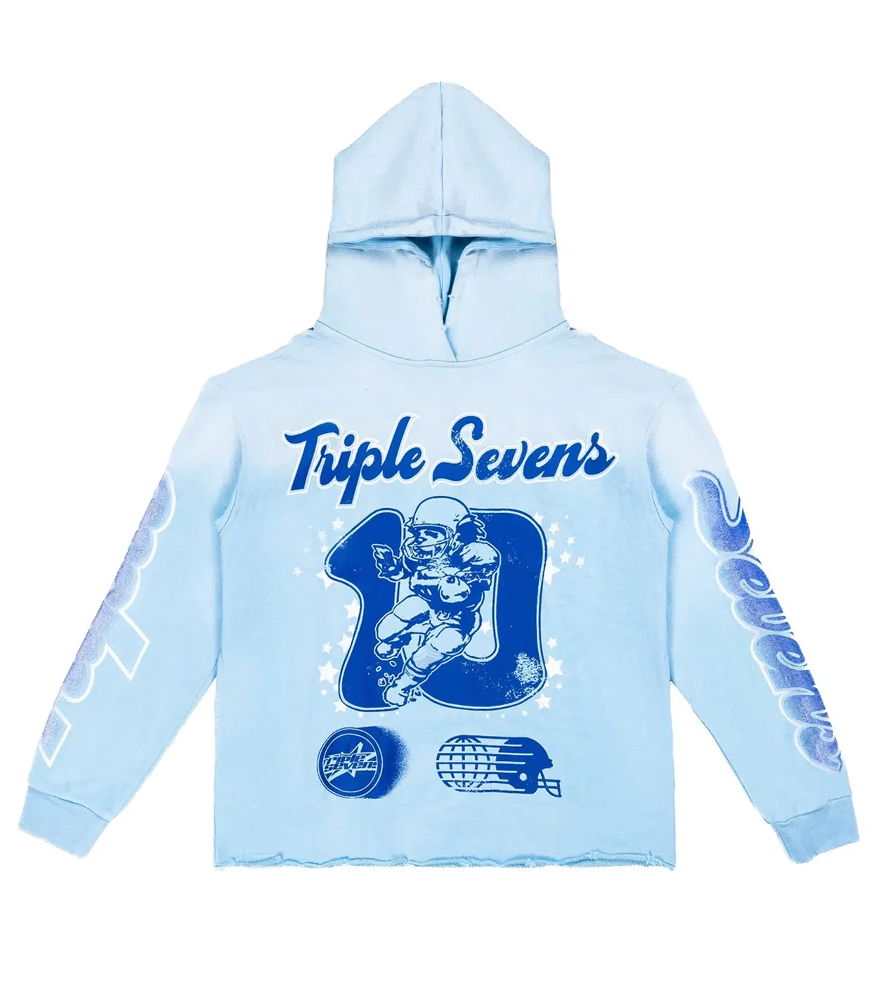 Triple Seven Triple Sevens All Star Hoodie Blue