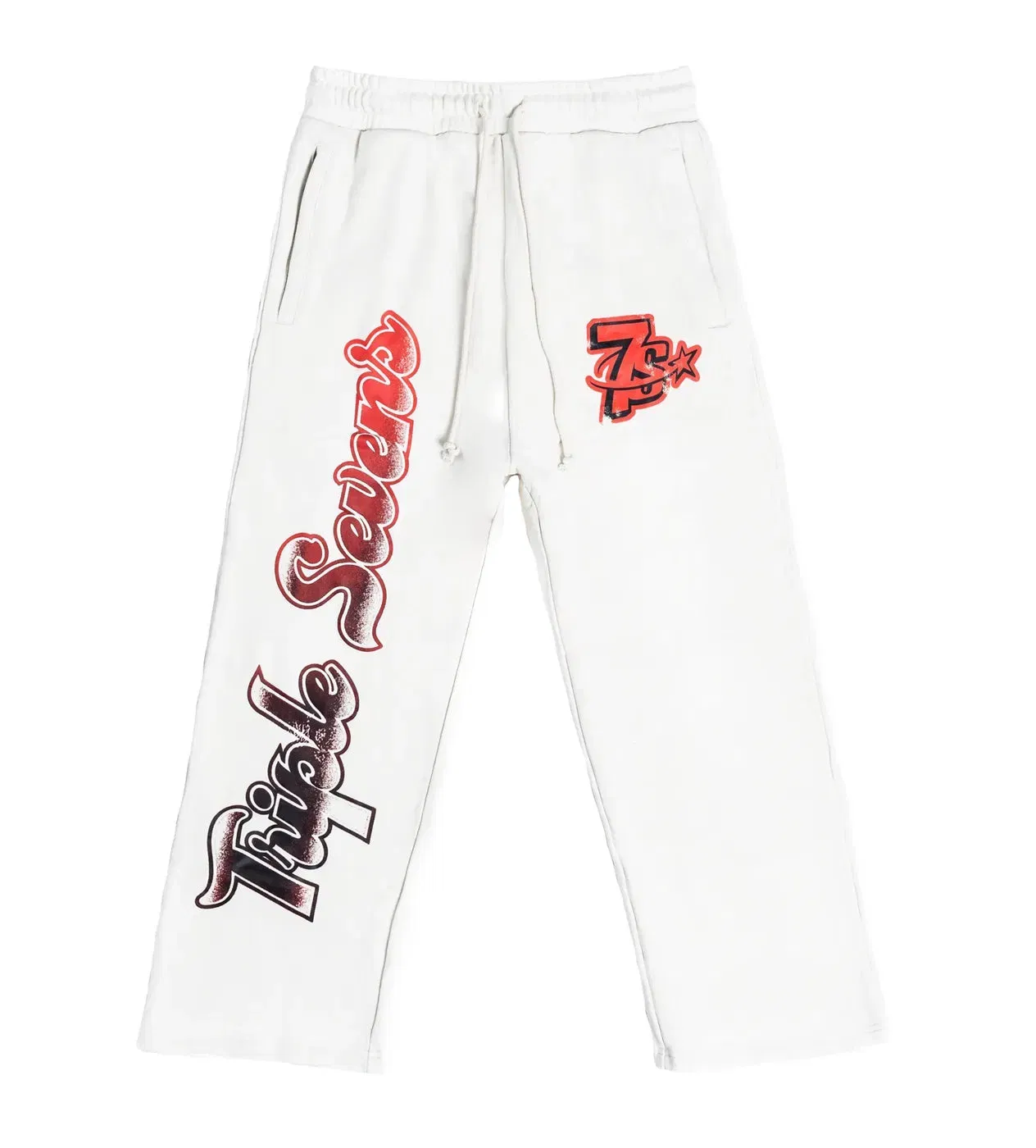 Triple Seven Triple Sevens All Star Sweatpants White/Red