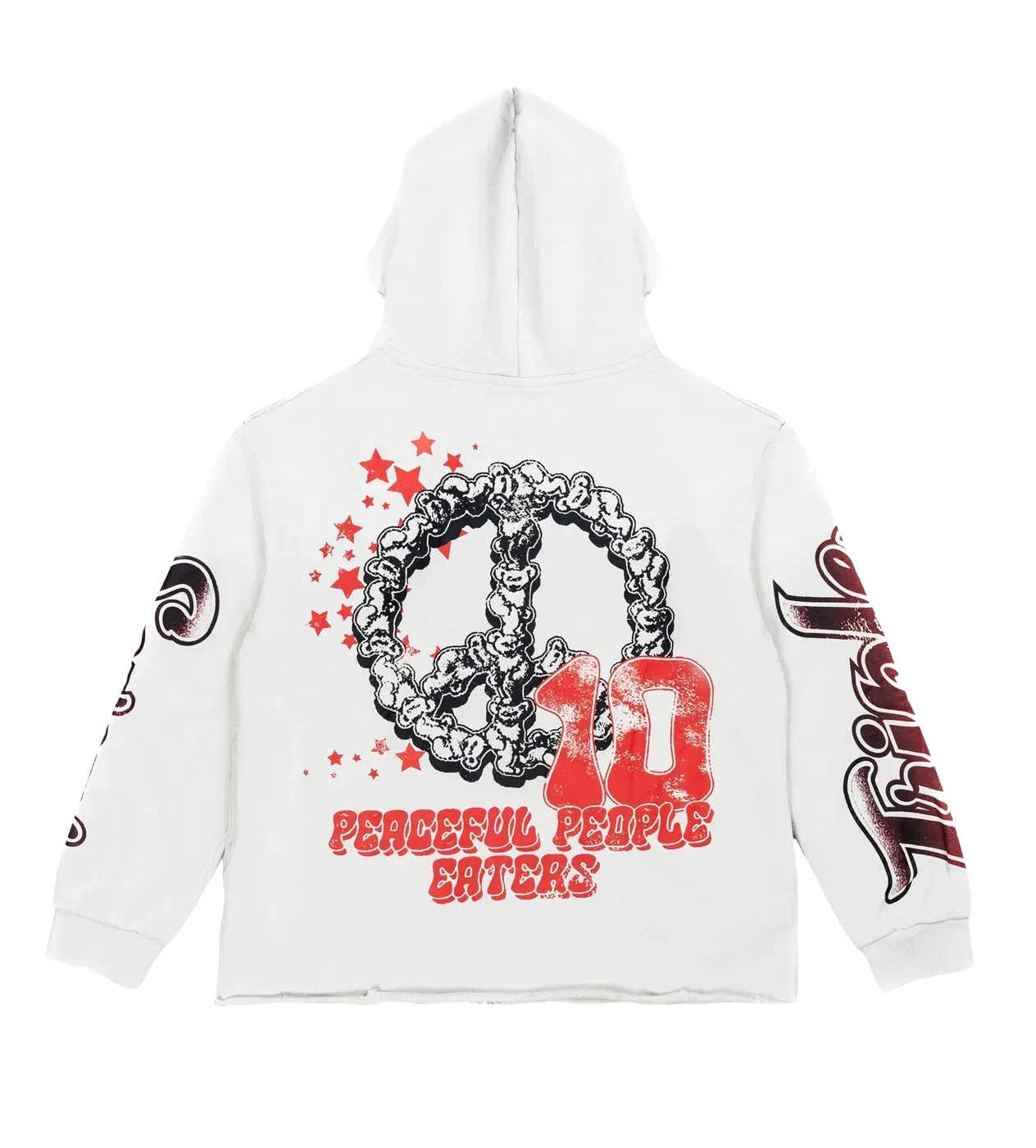 Triple Seven Triple Sevens All Star Hoodie White/Red