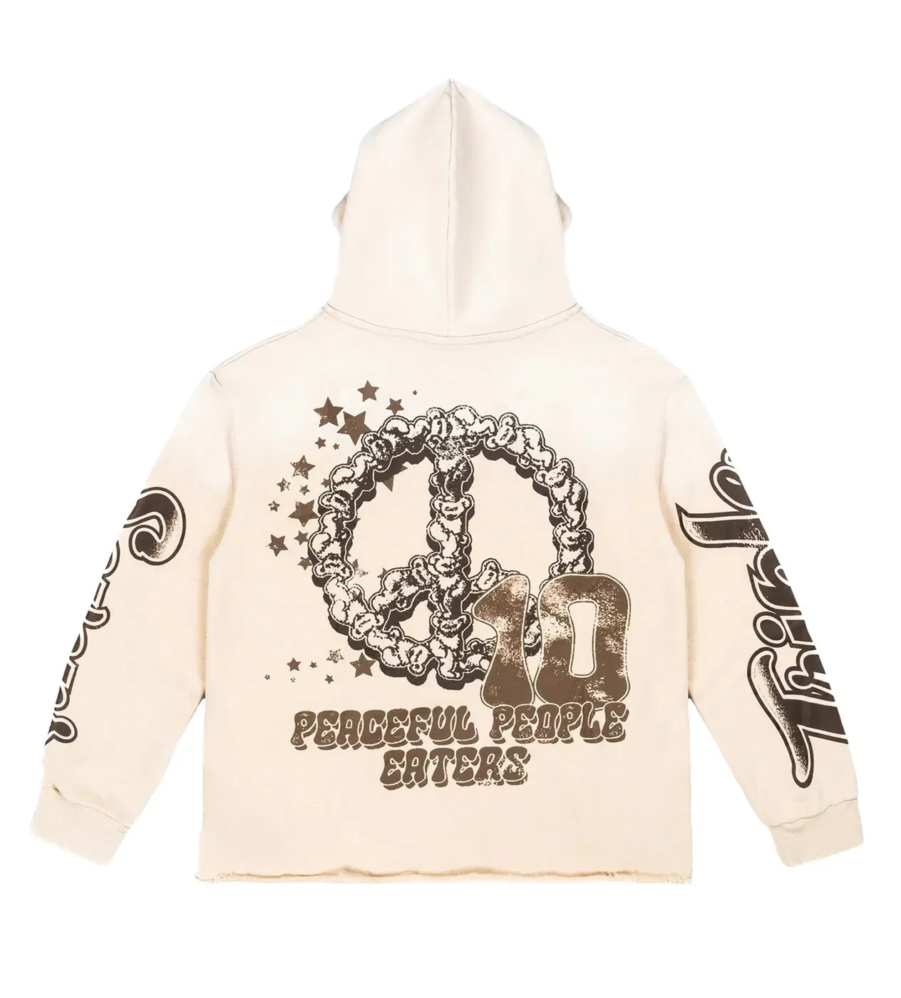 Triple Seven Triple Sevens All Star Hoodie Cream/Brown