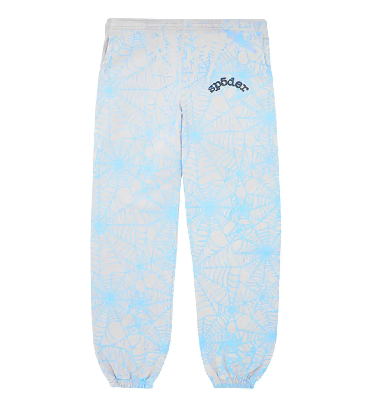 Sp5der Worldwide Sp5der AOP Web Heather Grey Sweatpants