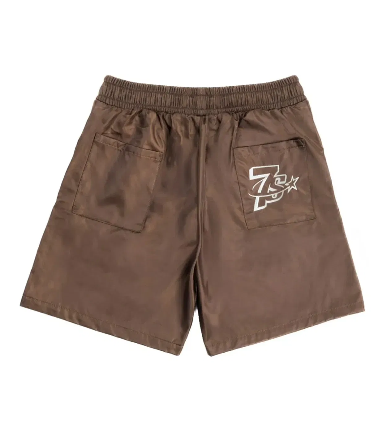 Triple Seven Triple Sevens Nylon Shorts Brown